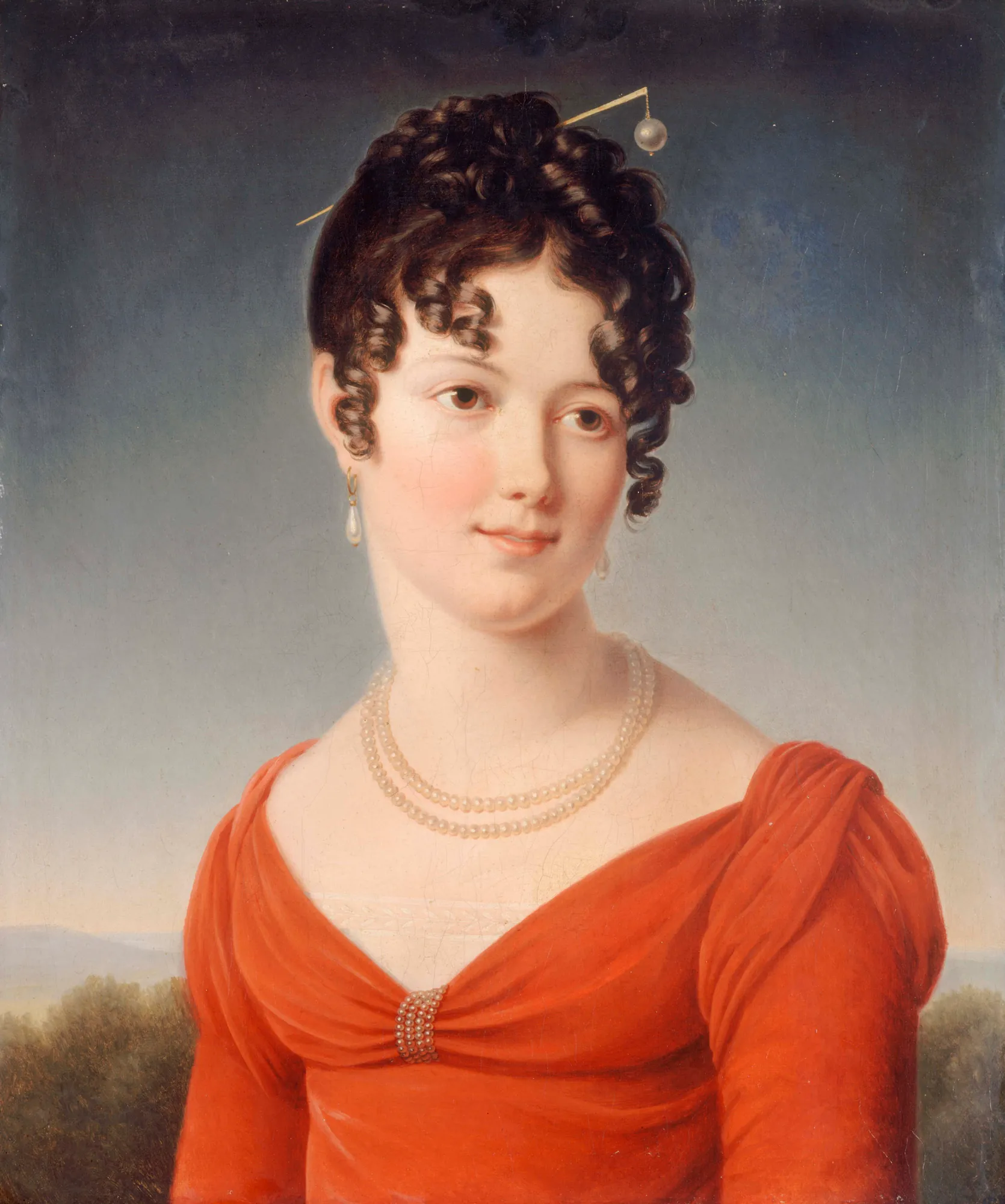 Portrait of Alexandrine-Anne de la Pallu, Marquise de Flers