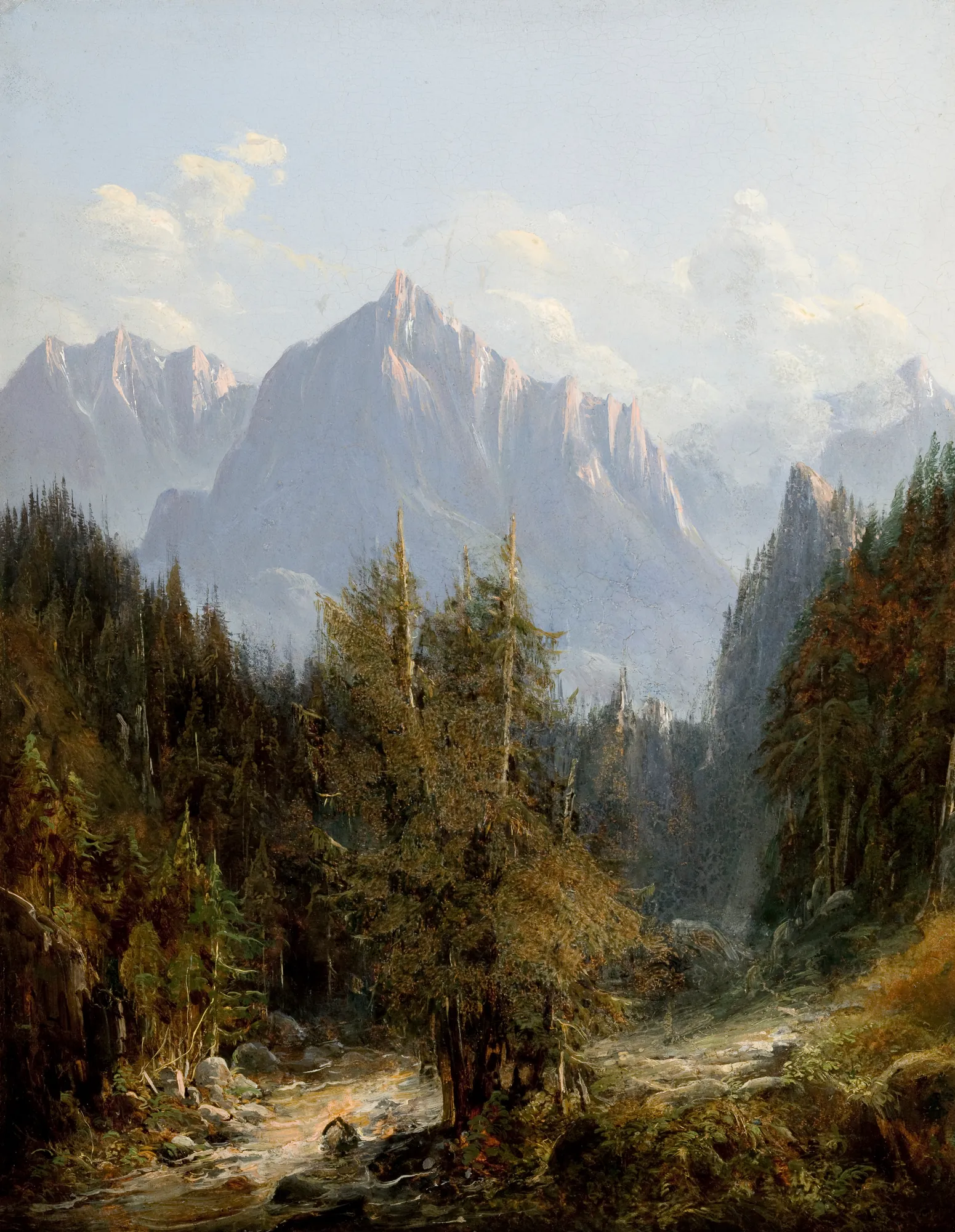 Road to Morskie Oko Lake