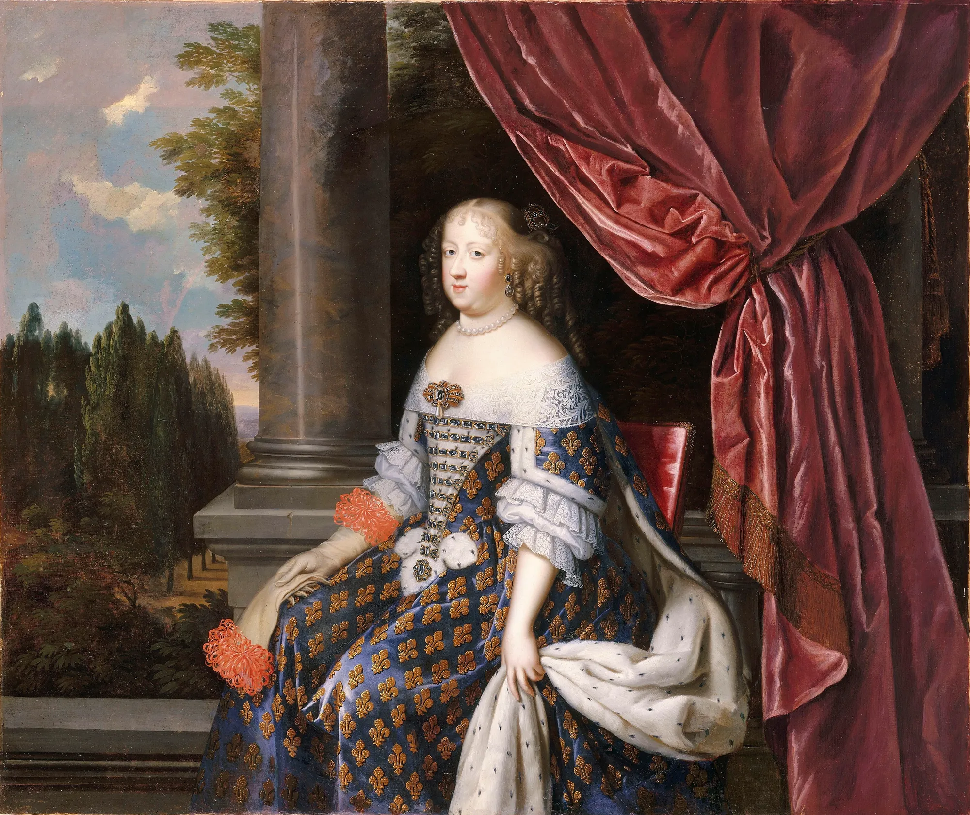 Marie Thérèse of Austria in Royal Costume