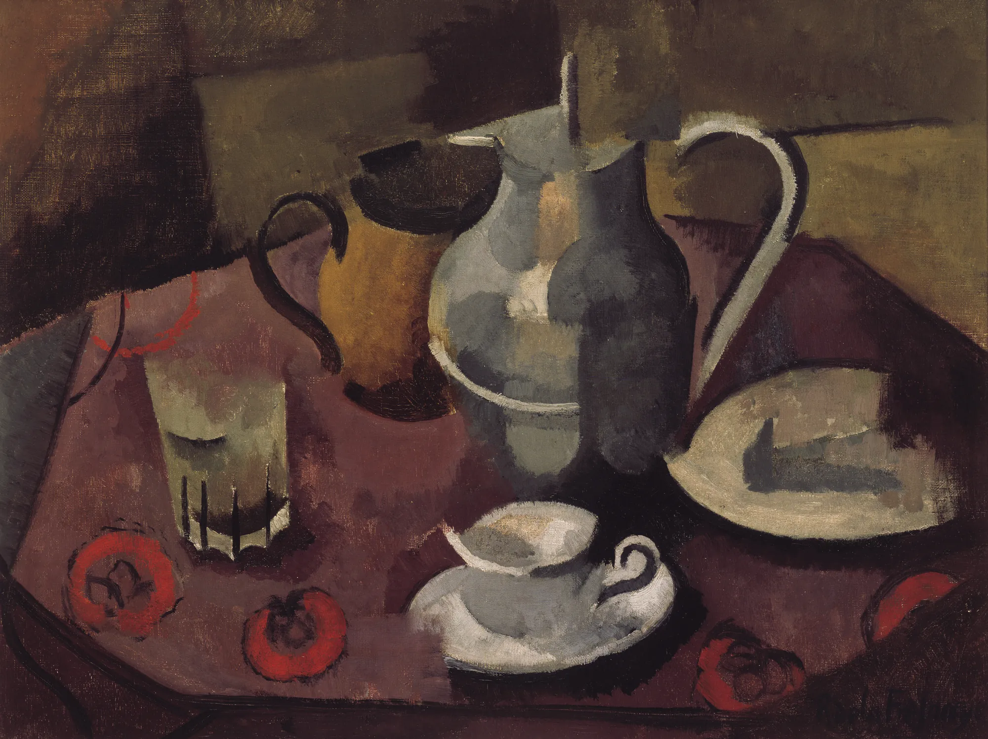Still Life with Three Handles