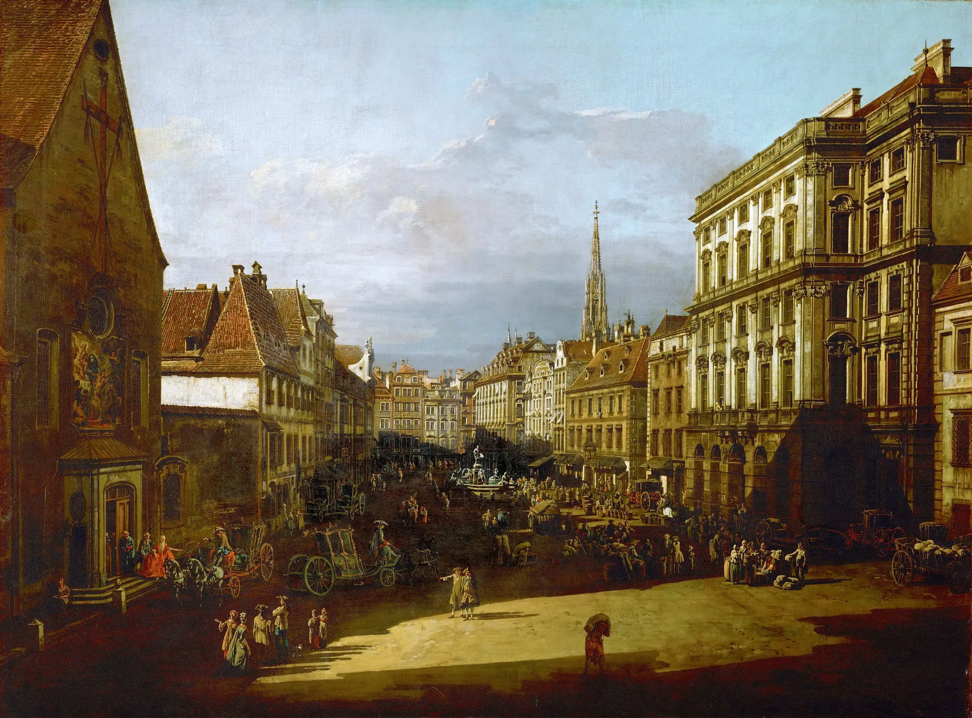 The Mehlmarkt in Vienna