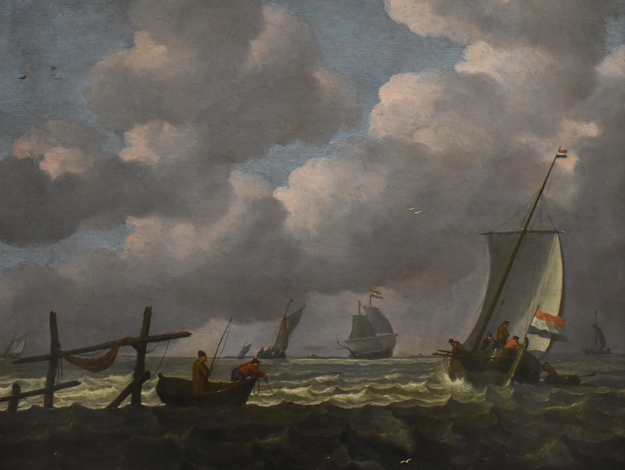 Fishing Scene at Sea
