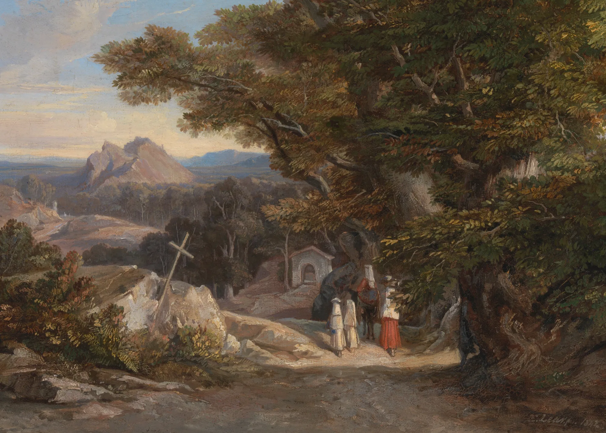 Between Olavano and Civitella