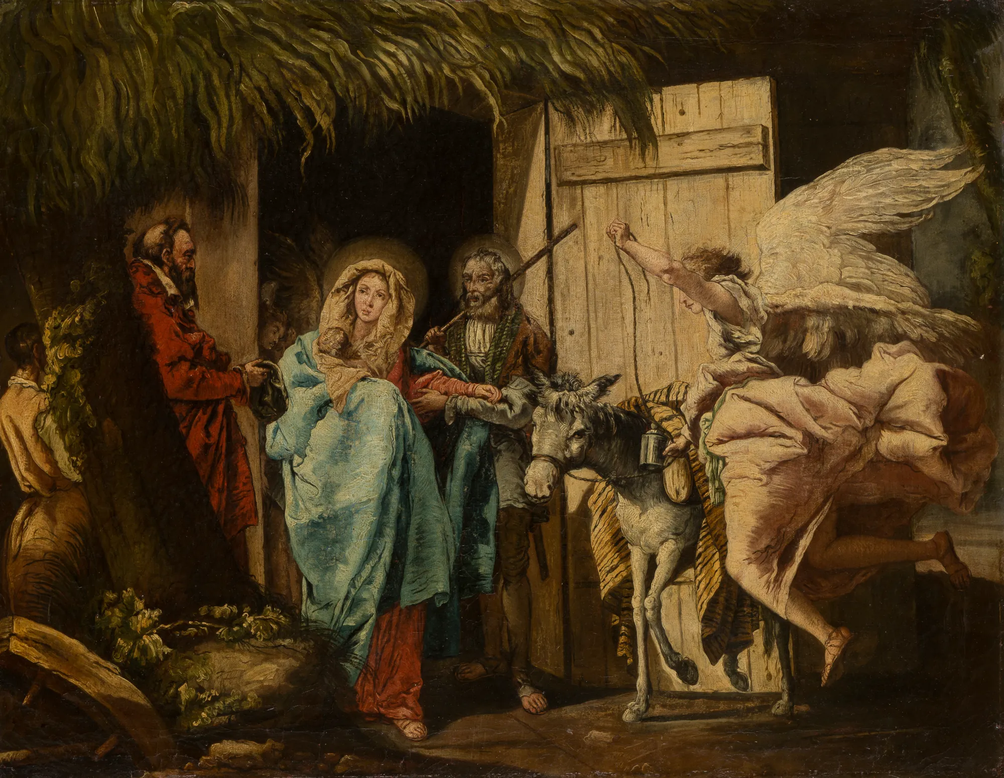 Departure for the Flight into Egypt