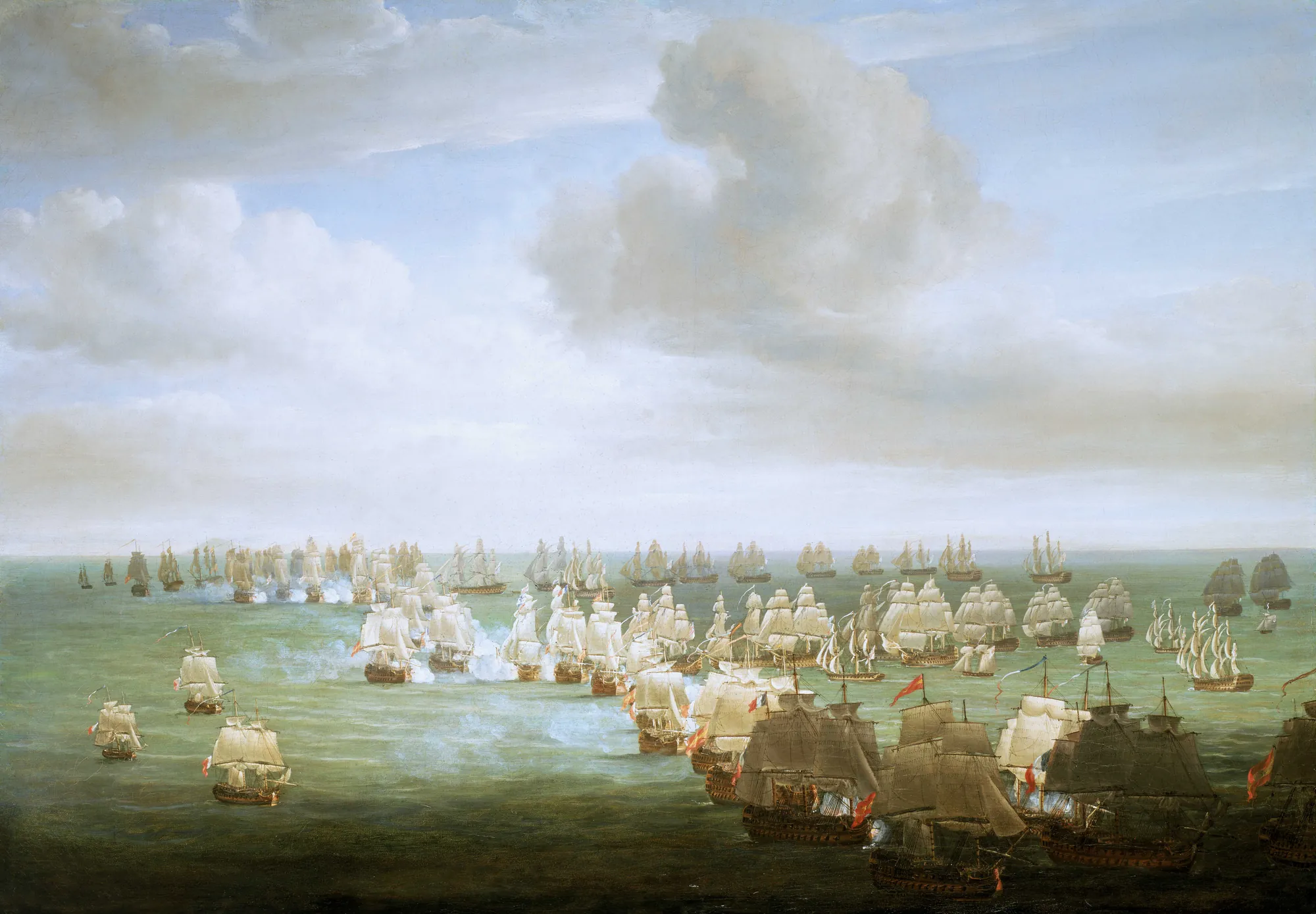 The Battle of Trafalgar: Beginning of the Action