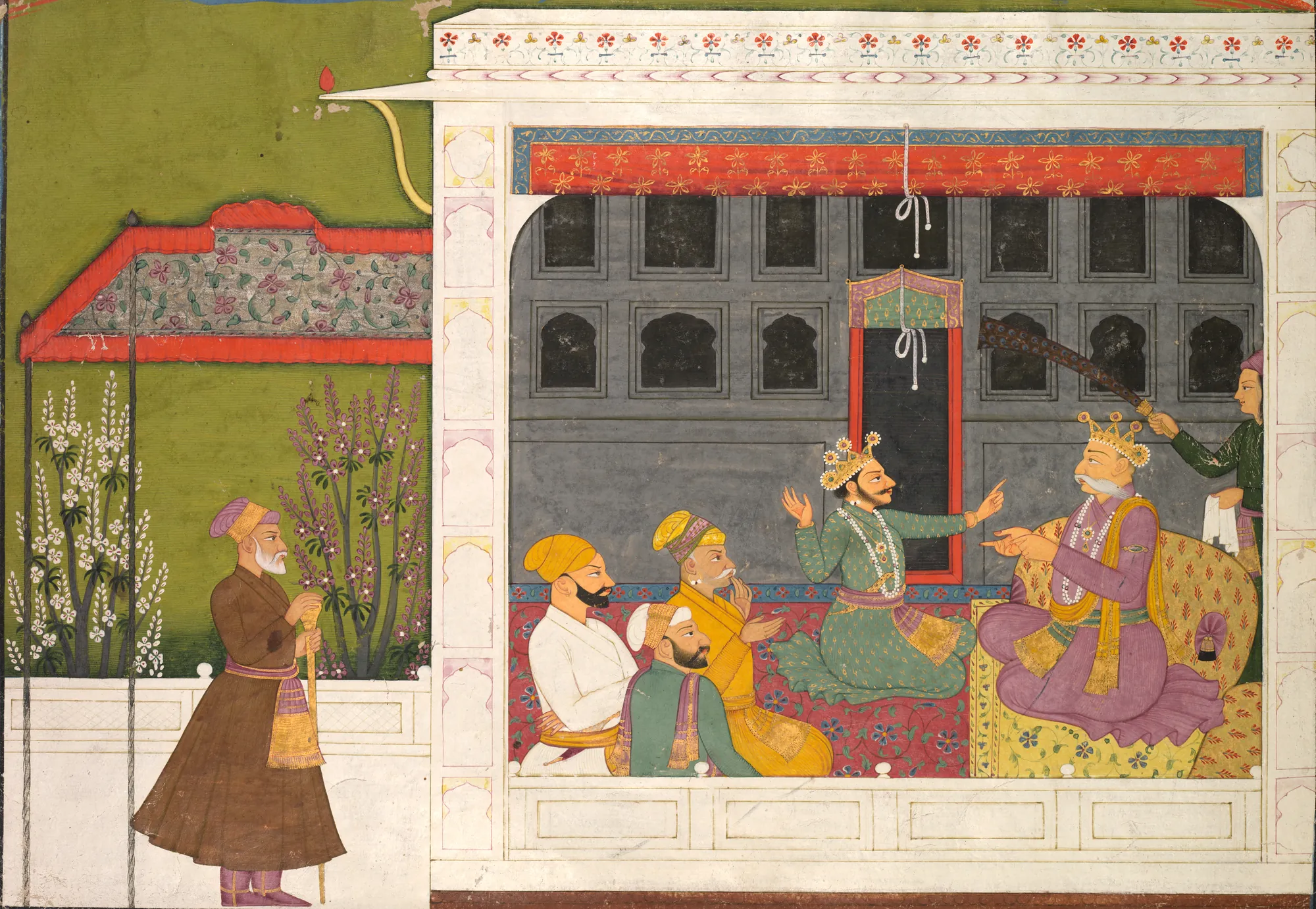 Shispul Arguing with Bhishmaka
