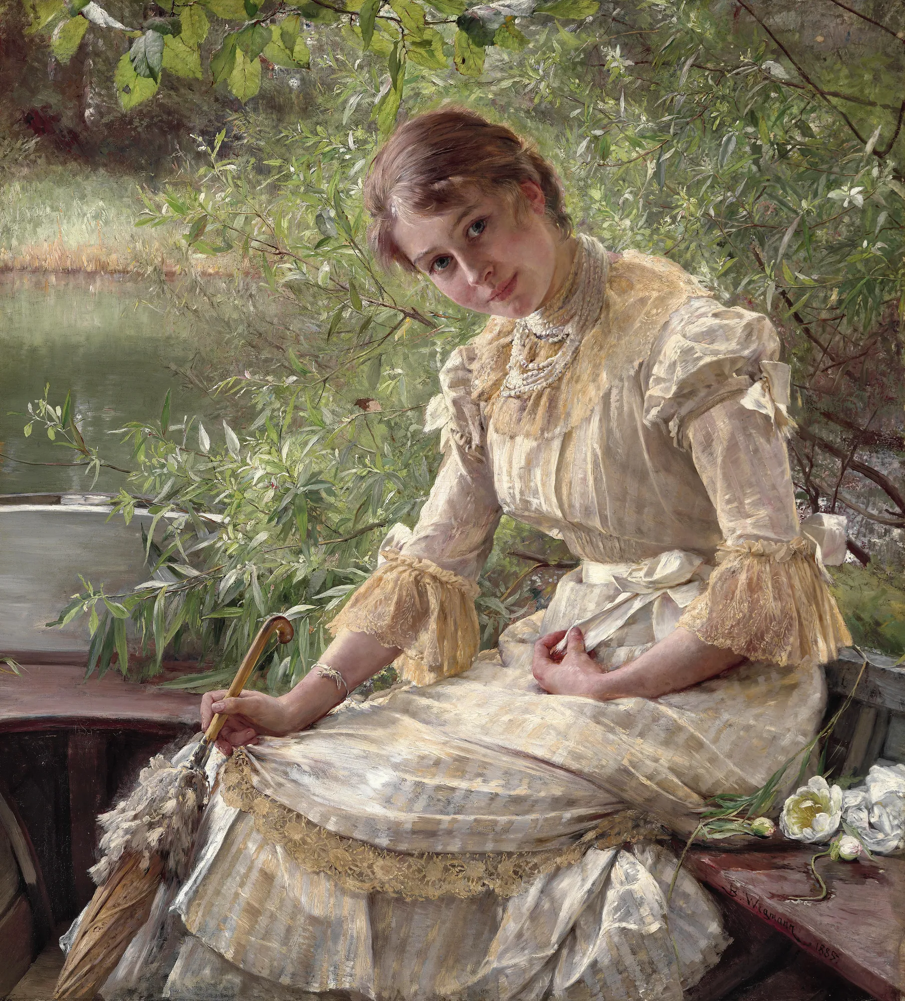Portrait of the Artist Marie Triepcke