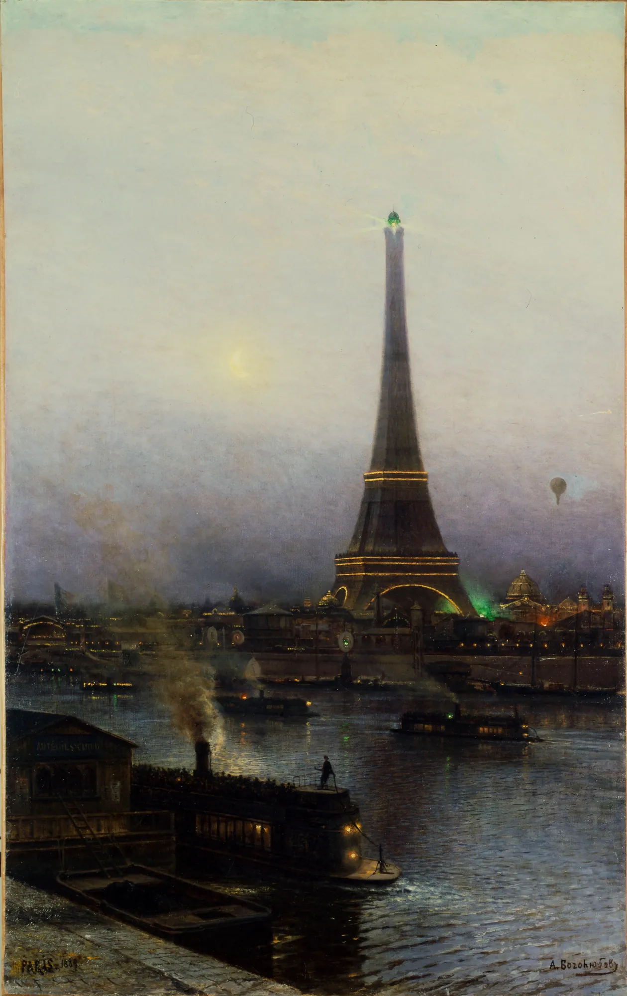 La Tour Eiffel, la nuit