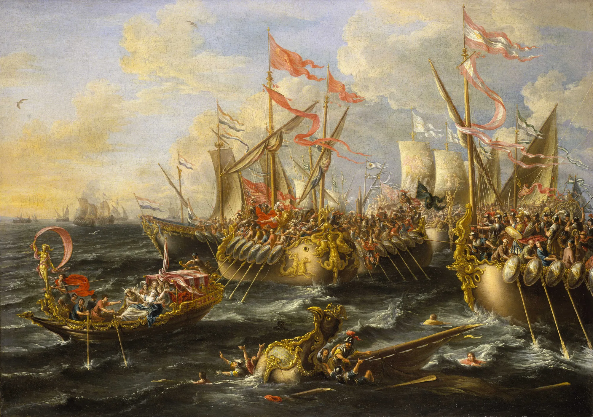 The Battle of Actium, 31 BC