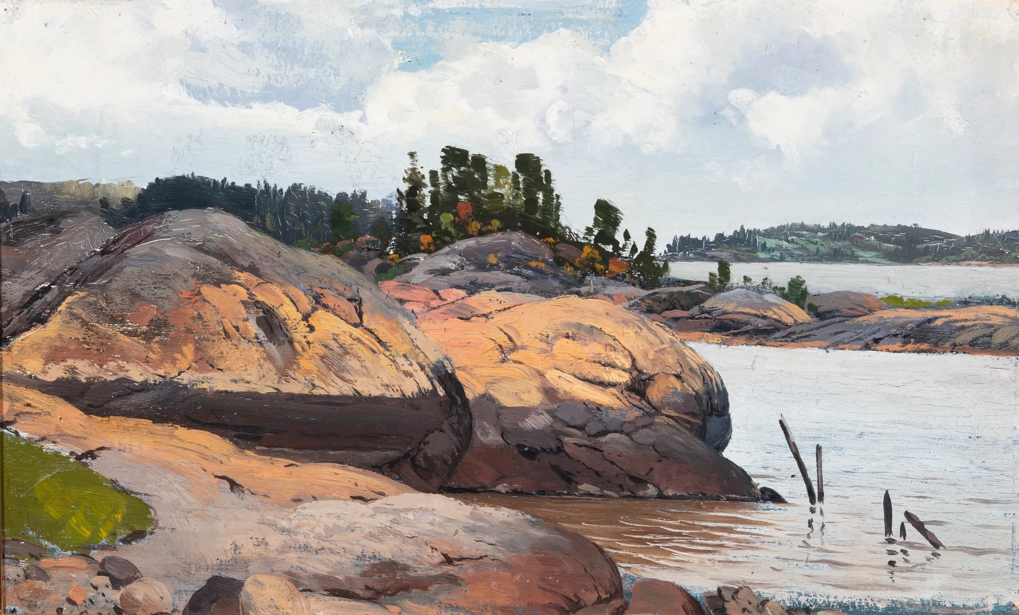 A Rocky Shore in the Archipelago
