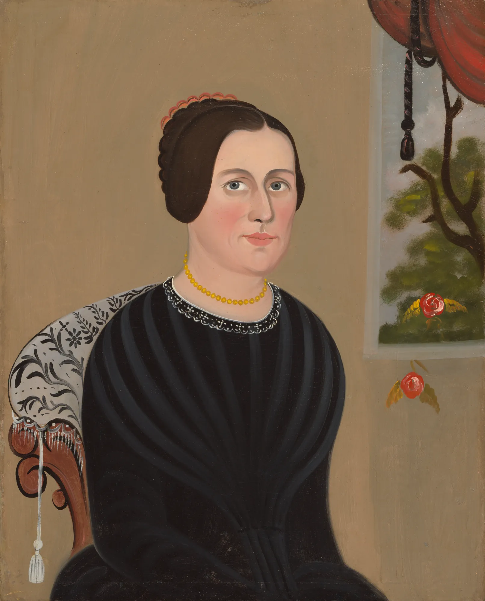 Woman with Gold Necklace