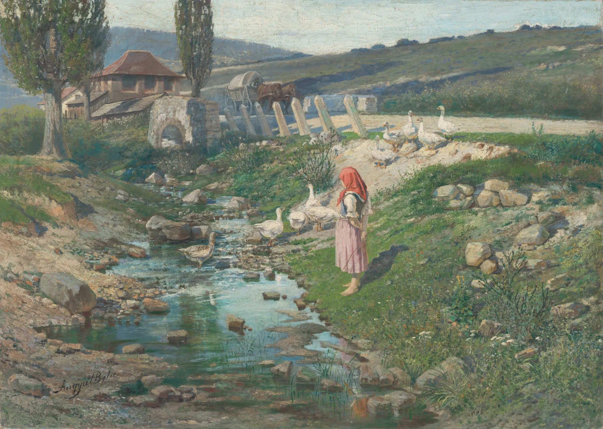 Landscape with a Shepherdess of Geese