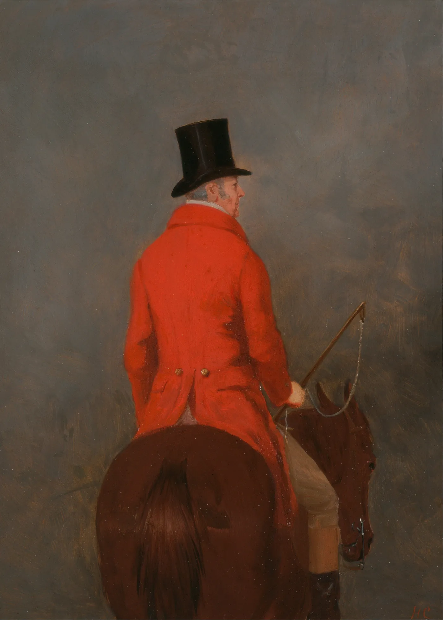 Lord Delamere on His Hunter