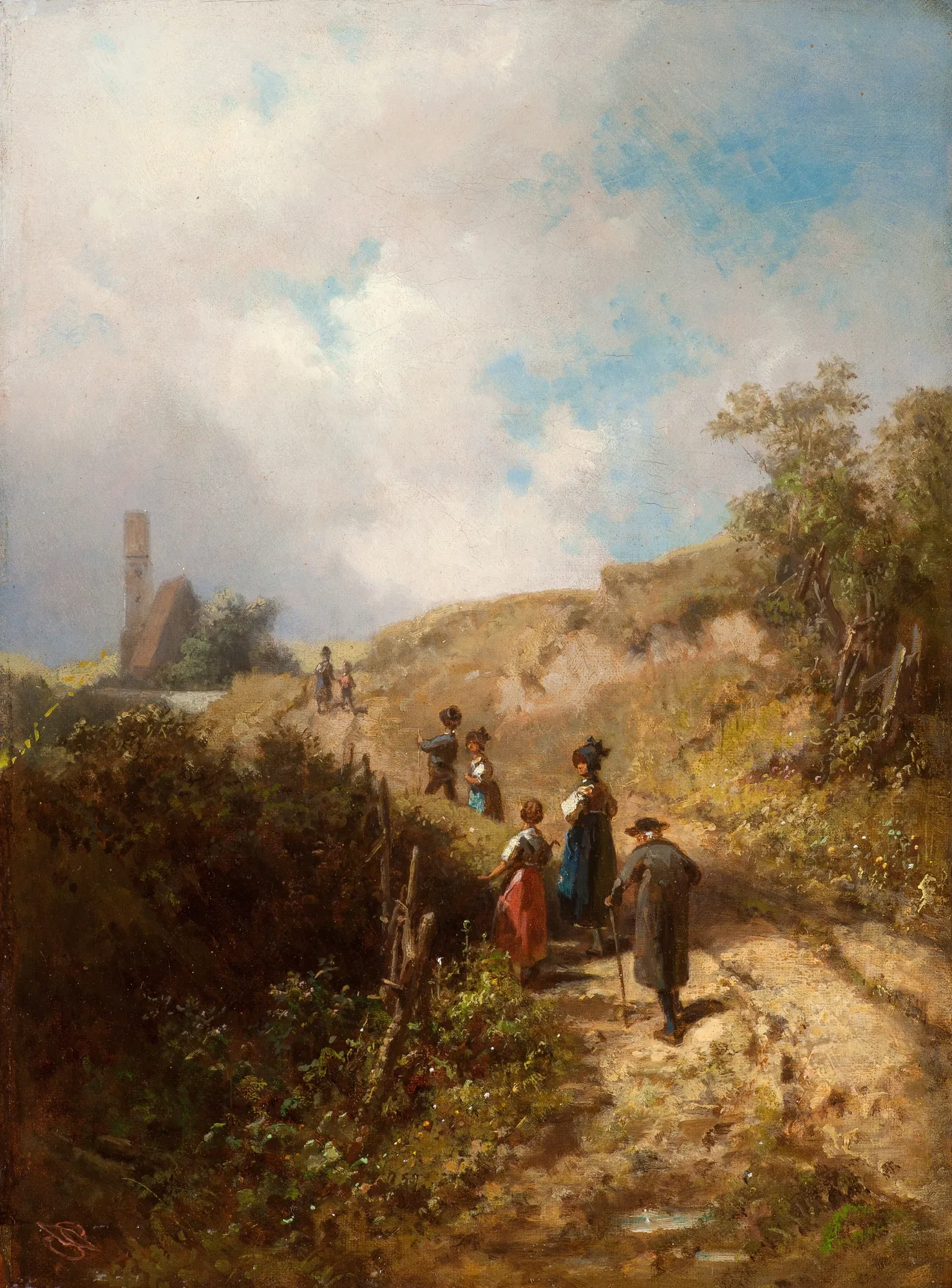 The Path to the Church