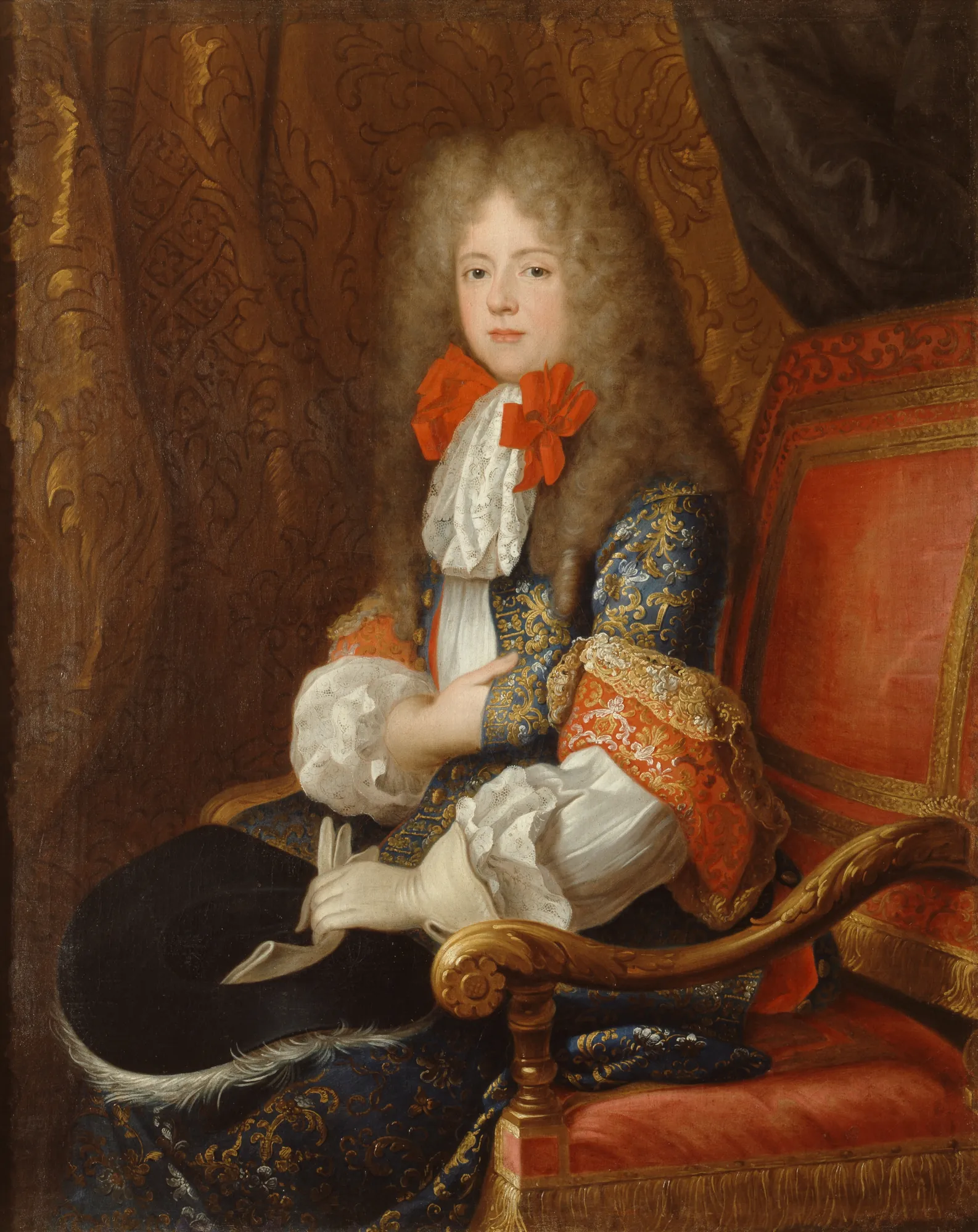 Liselotte of the Palatine, Duchess of Orléans in Hunting Costume