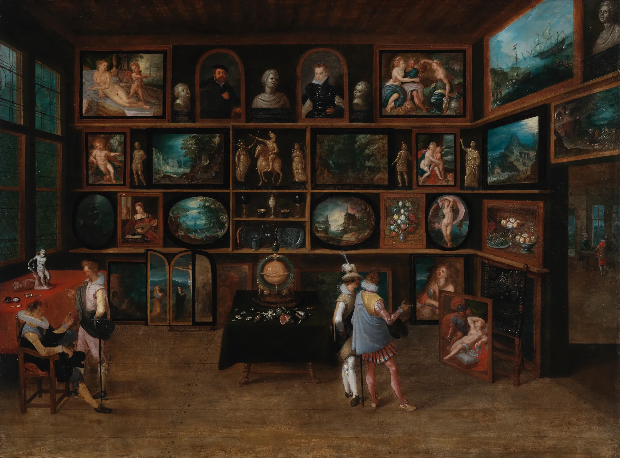 Connoisseurs at a Gallery
