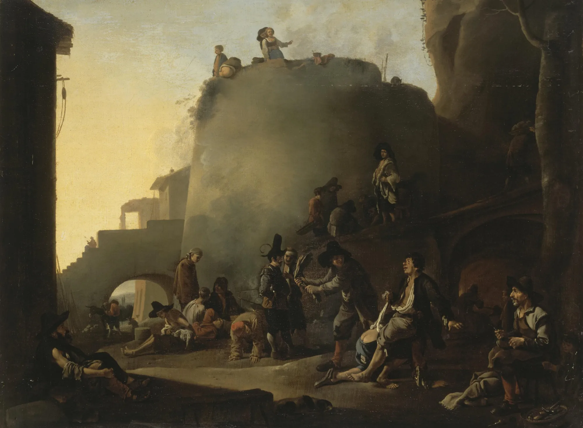 Scene from the Life of Tramps