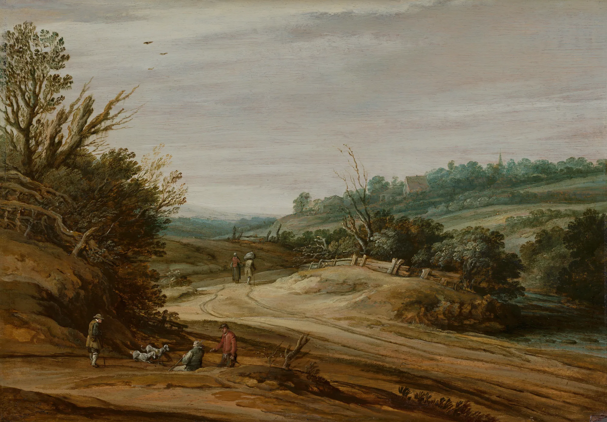 Dune Landscape with a Country Road