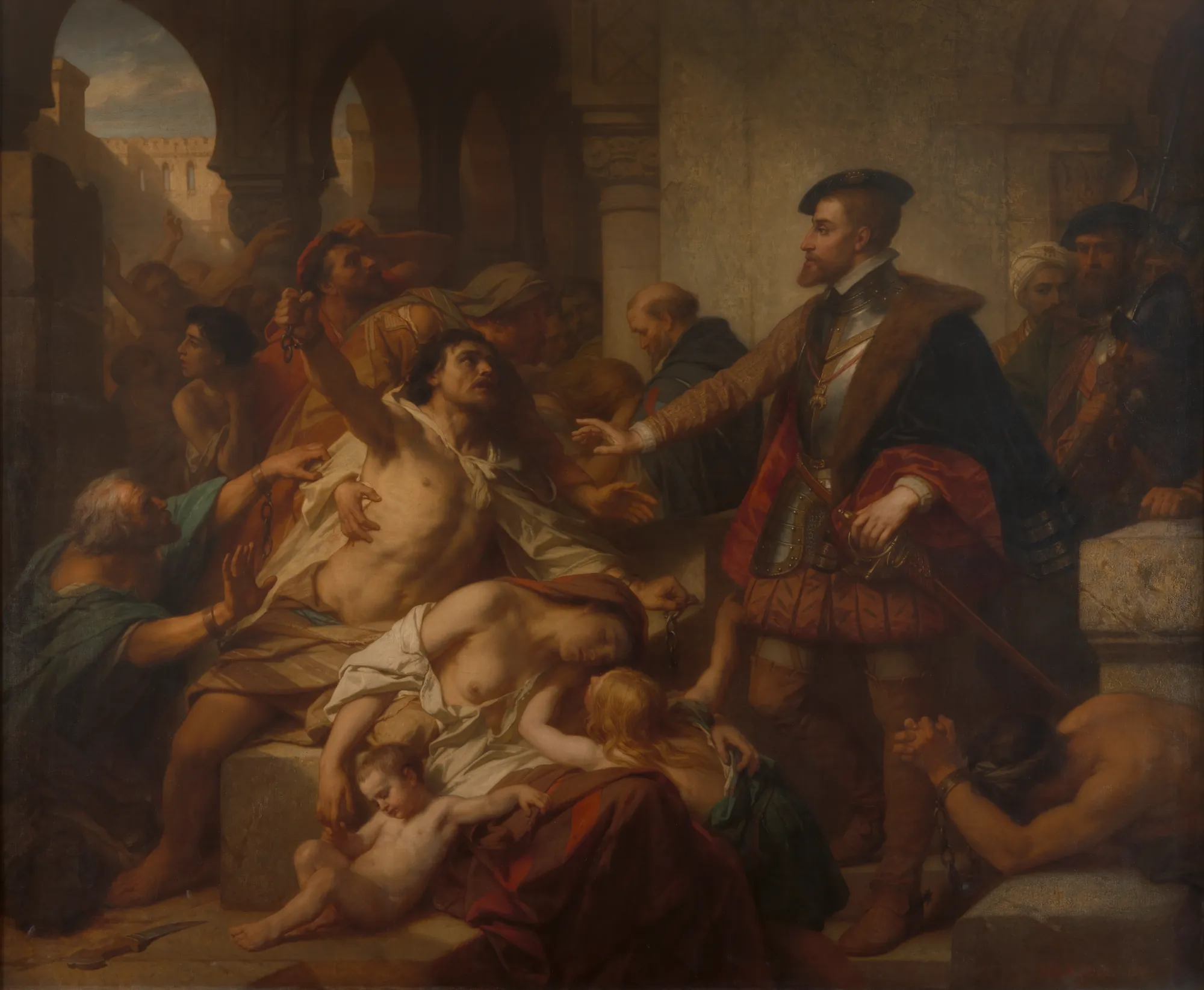 Charles V Frees the Slaves in Tunis