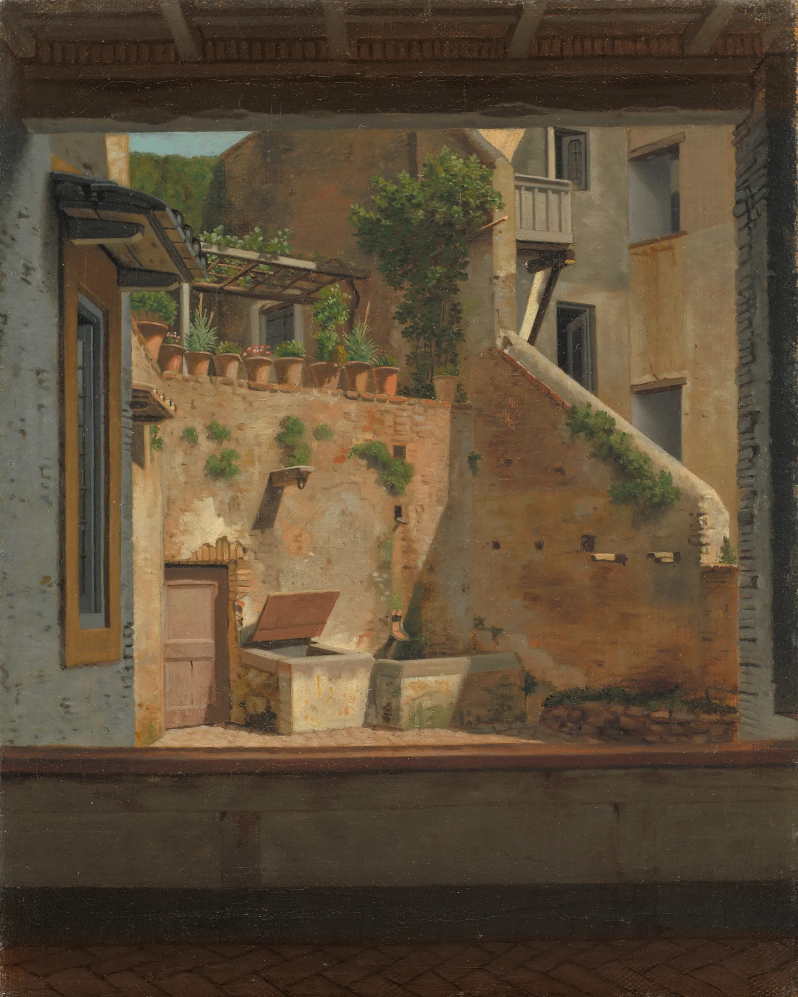 Roman Courtyard Interior