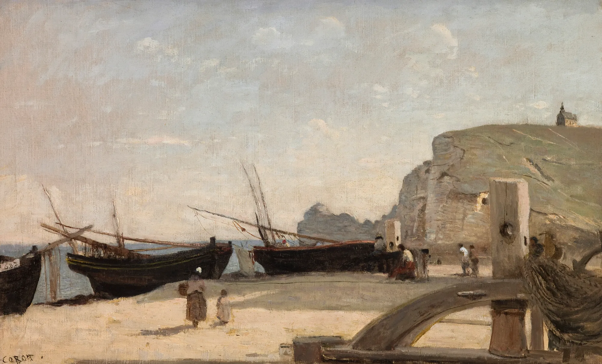 The Beach, Étretat