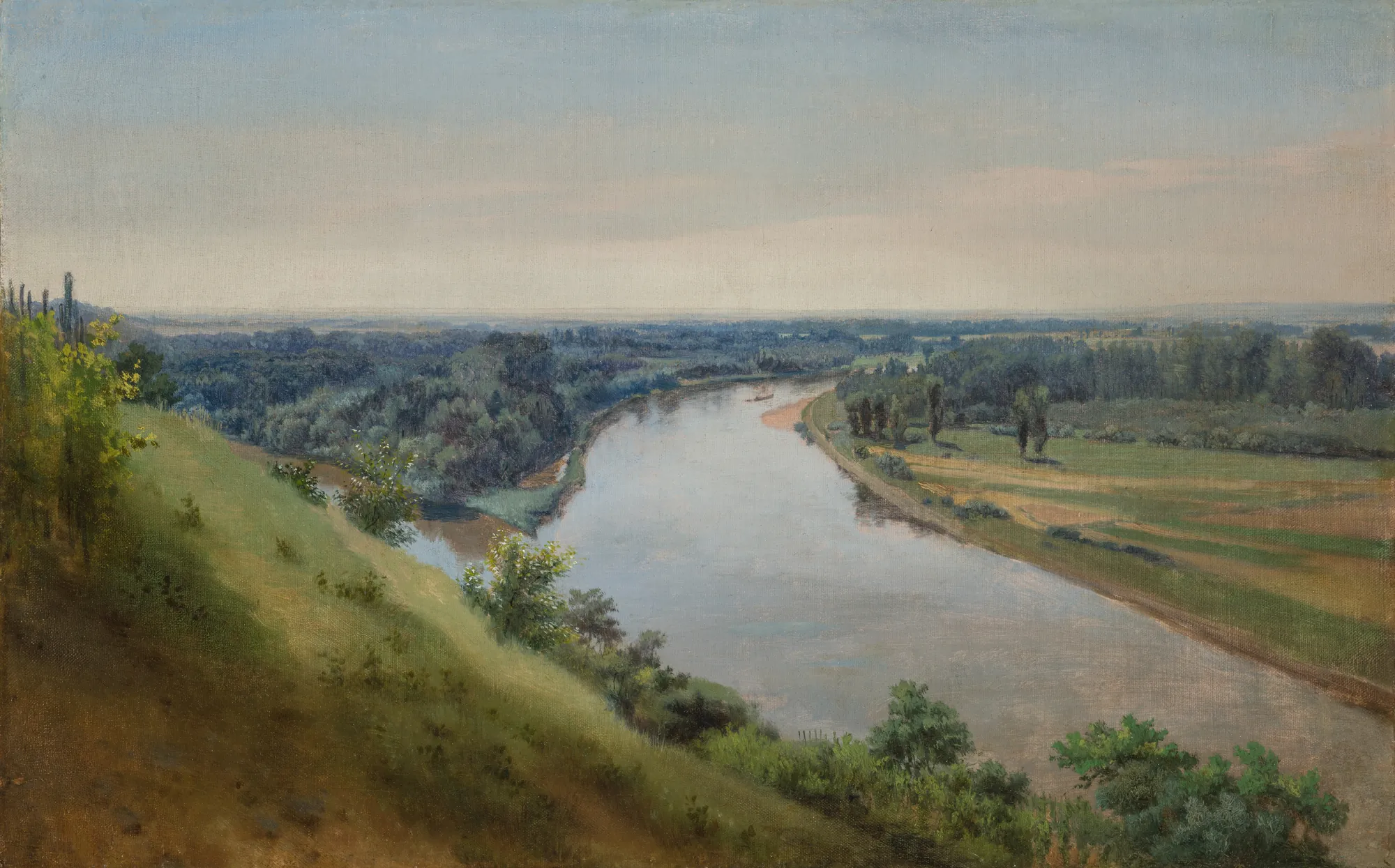 The Elbe River Landscape