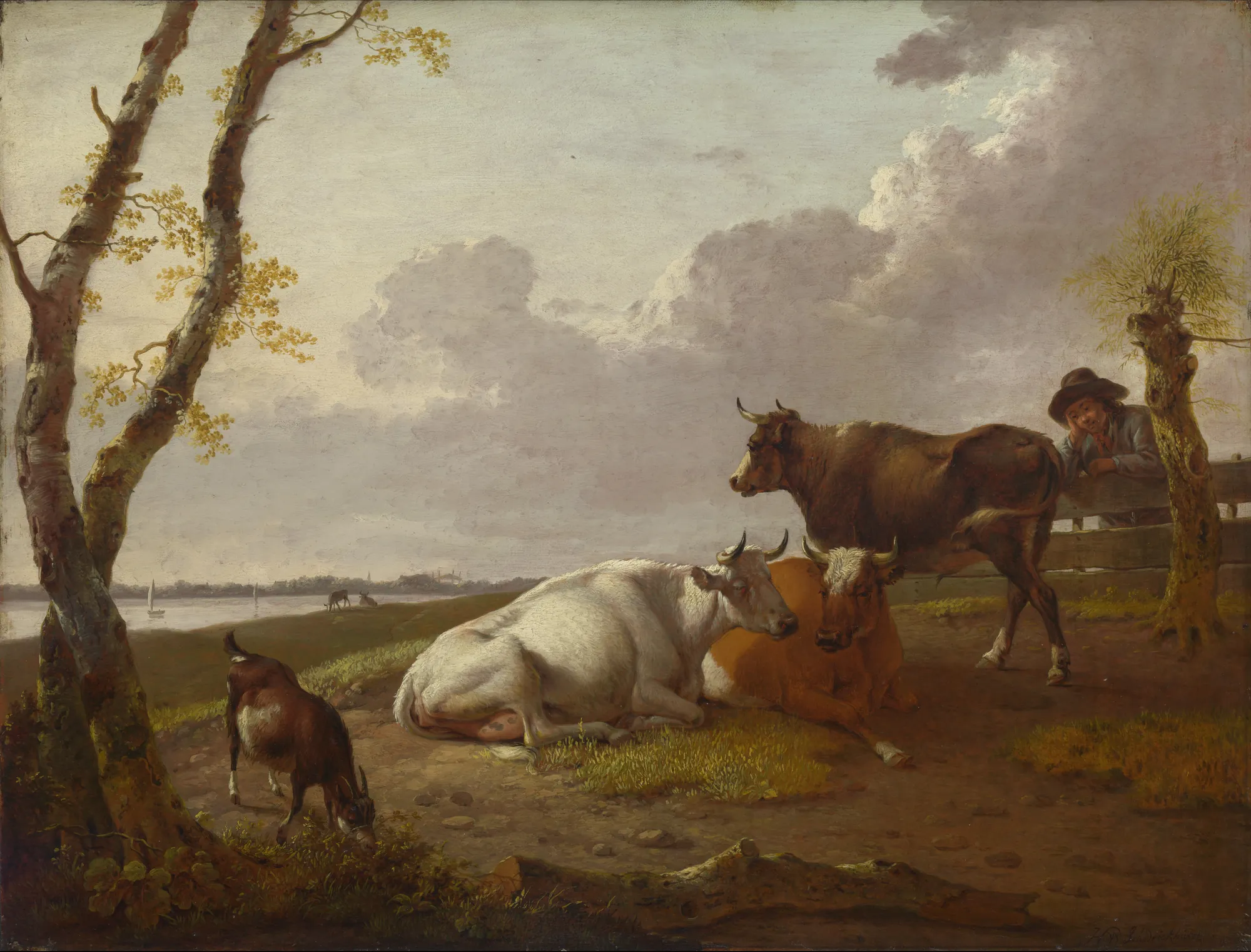 Cattle in a Pastoral Landscape
