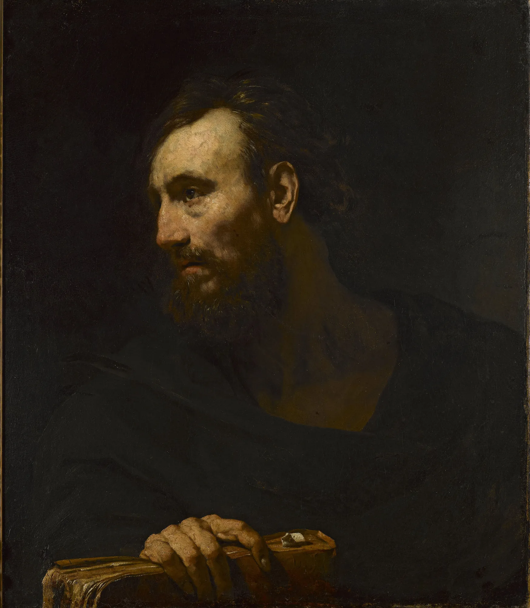Old Man with a Book