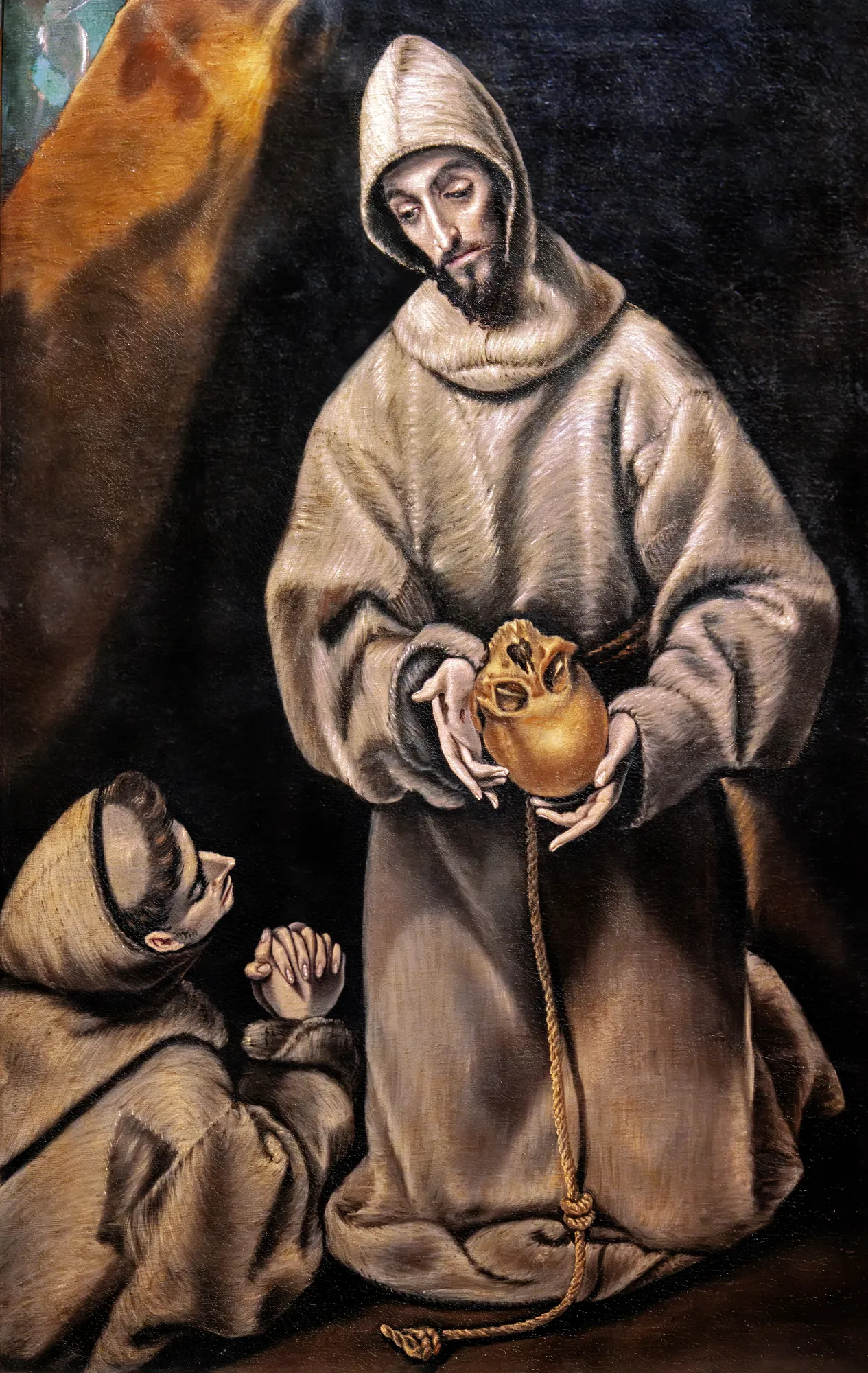 Saint Francis of Assisi and Brother Leo
