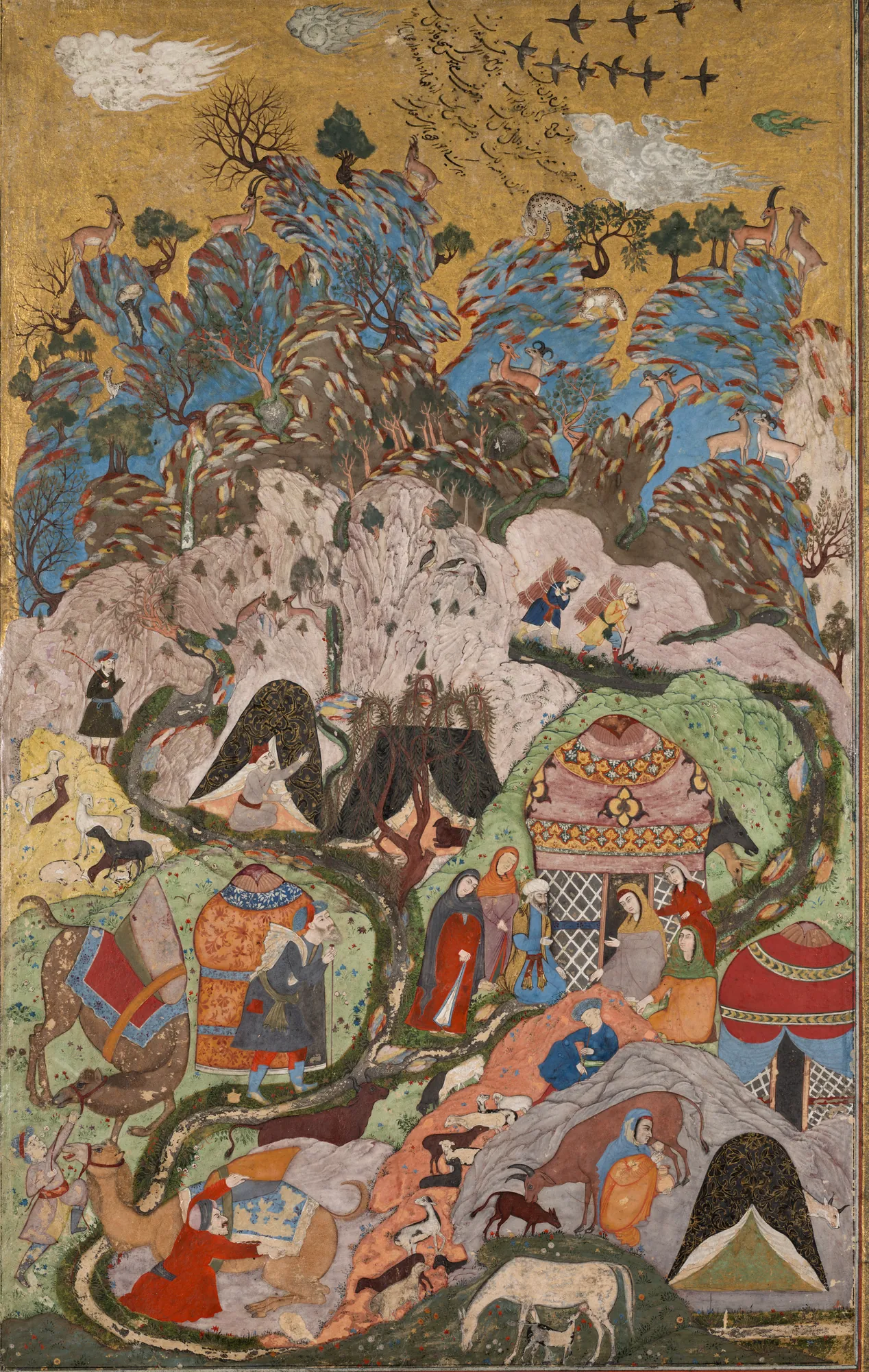 Encampment in the Mountains