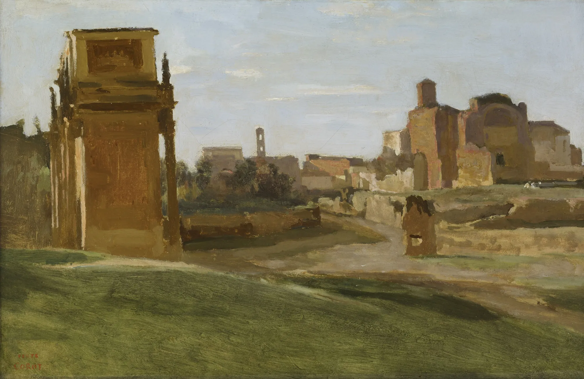 The Arch of Constantine and the Forum