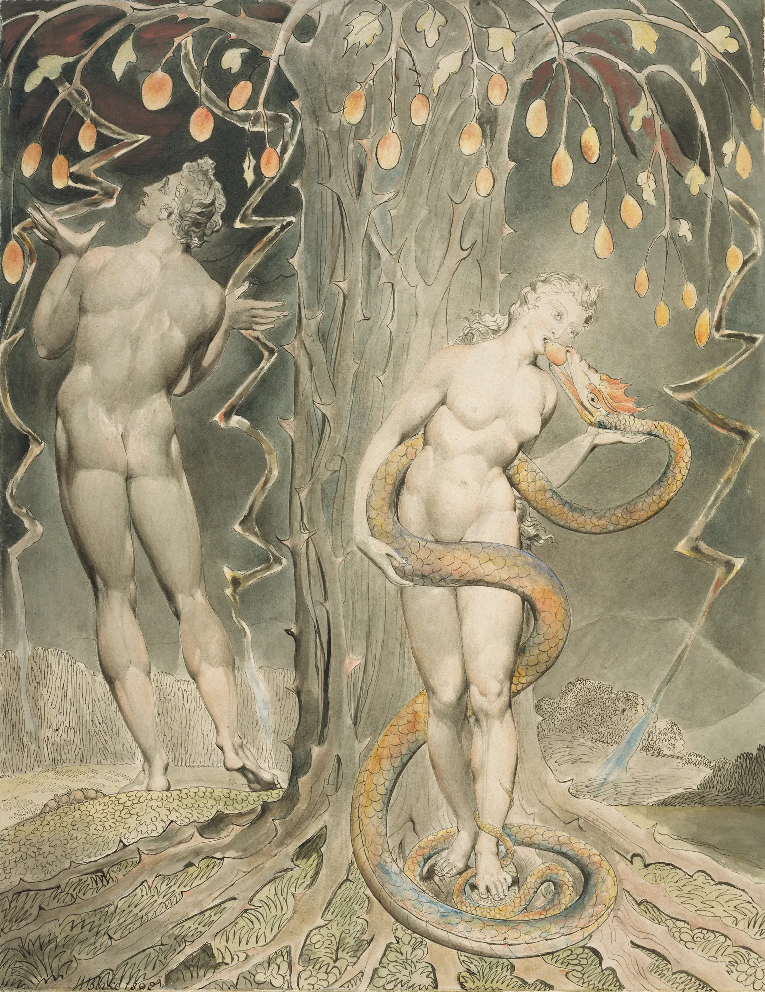 The Temptation and Fall of Eve