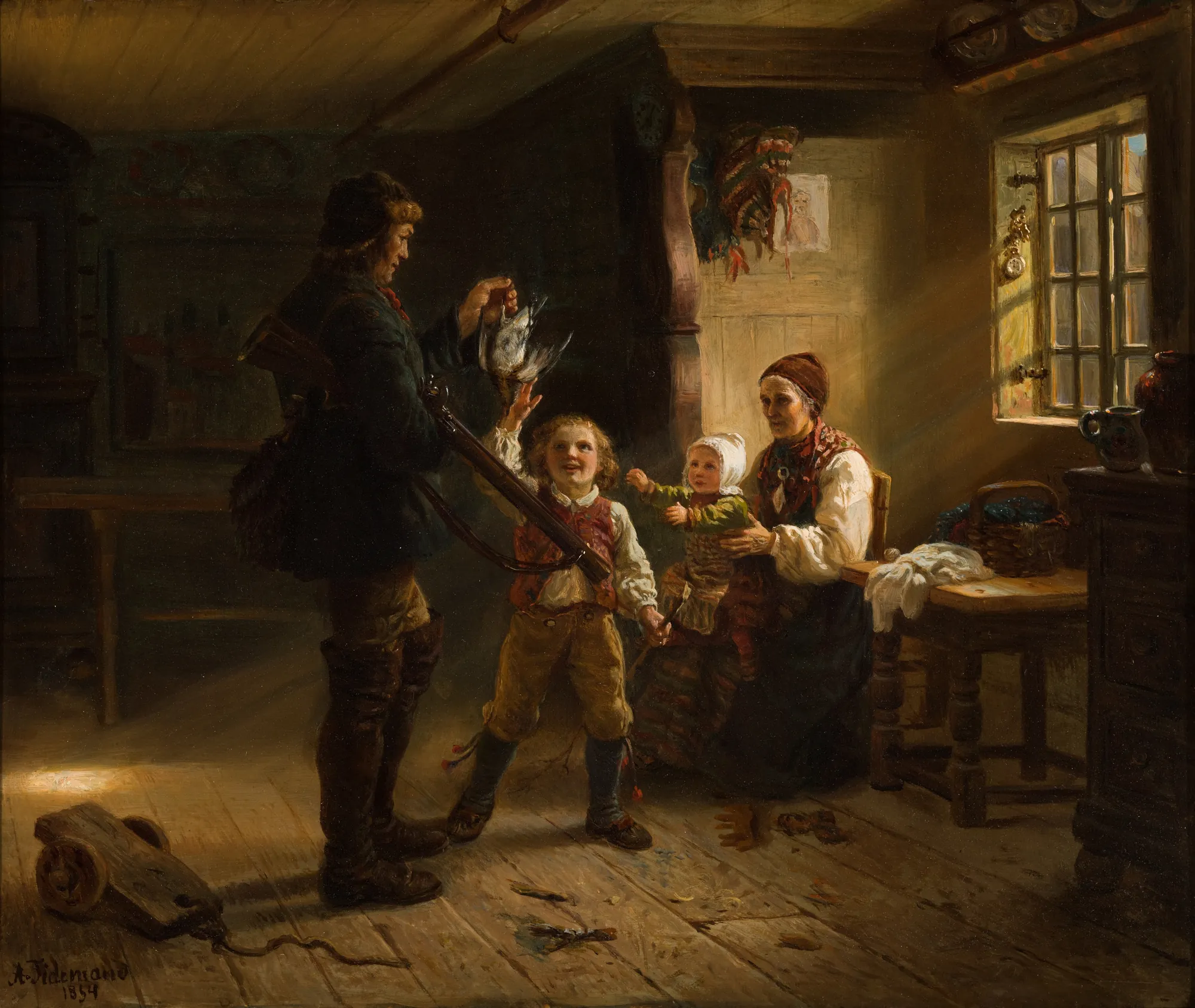 Jegeren kommer hjem (The Hunter Returns Home)