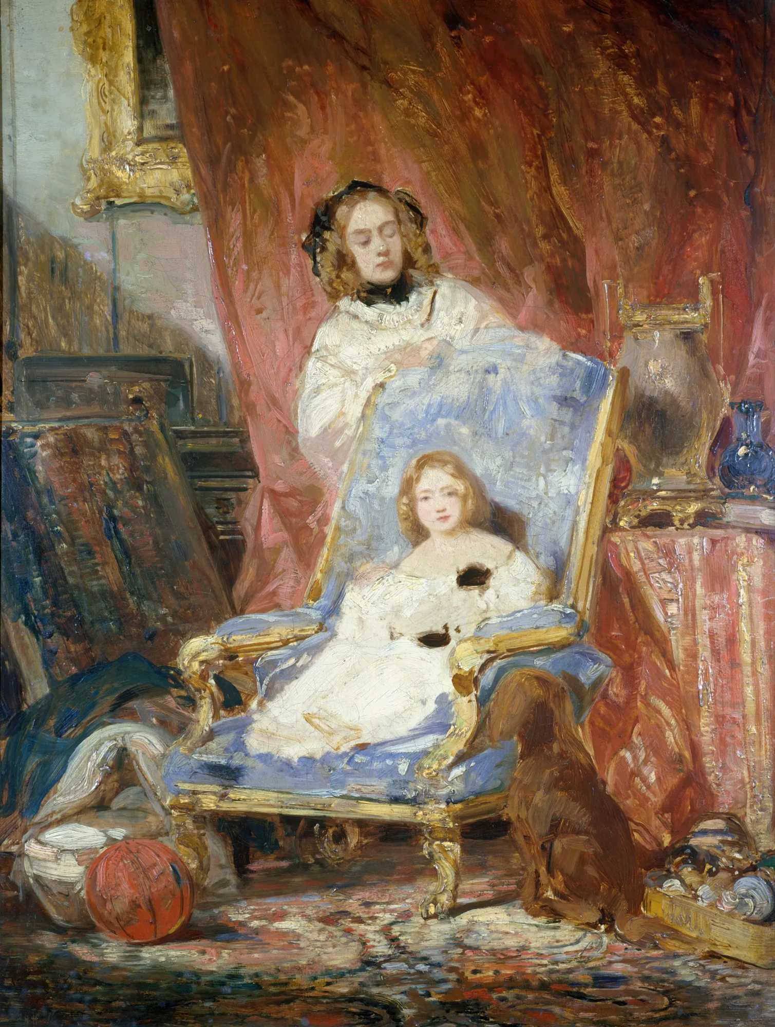 Portrait of Madame Isabey and her Daughter