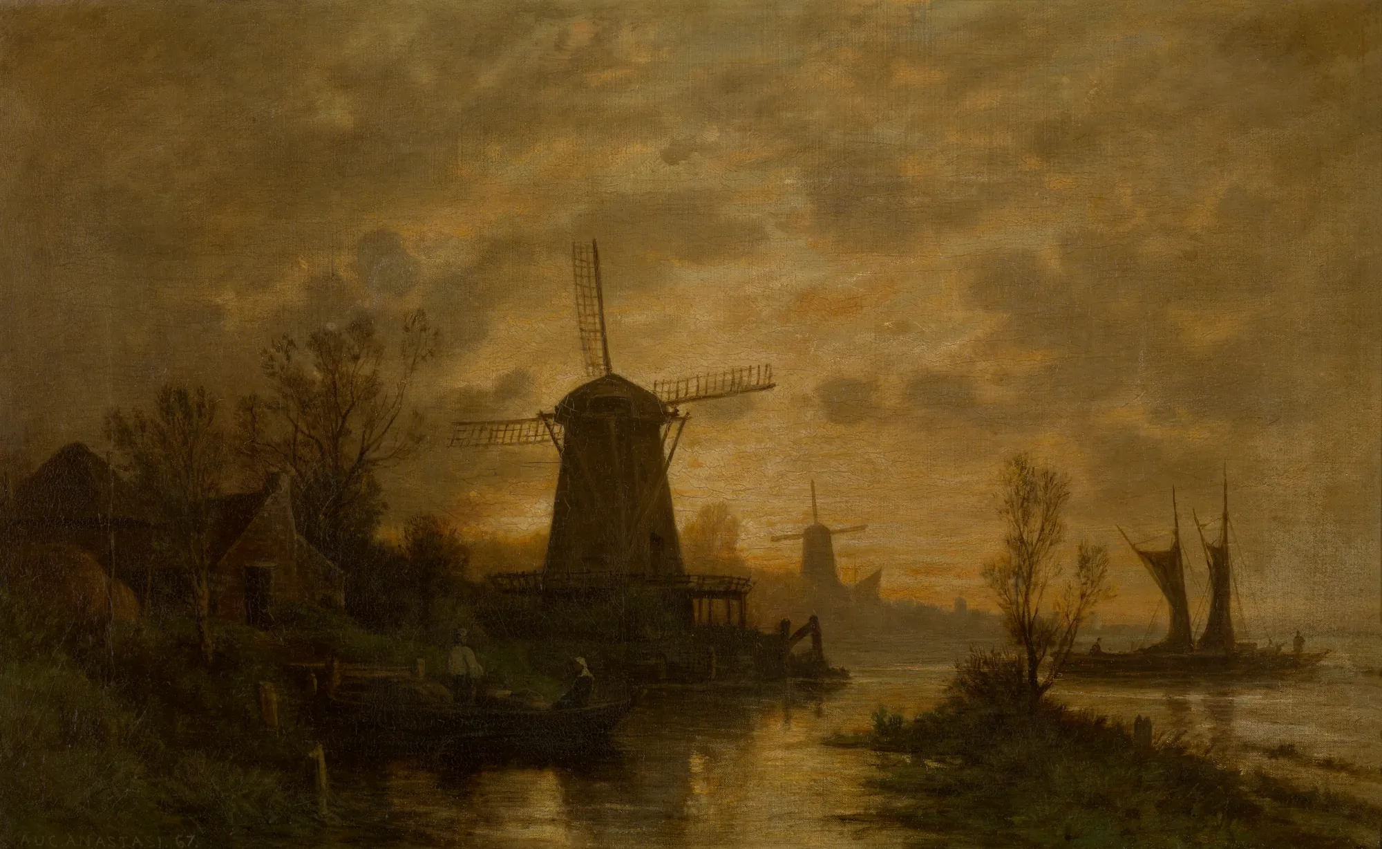 Windmills in Schiedam