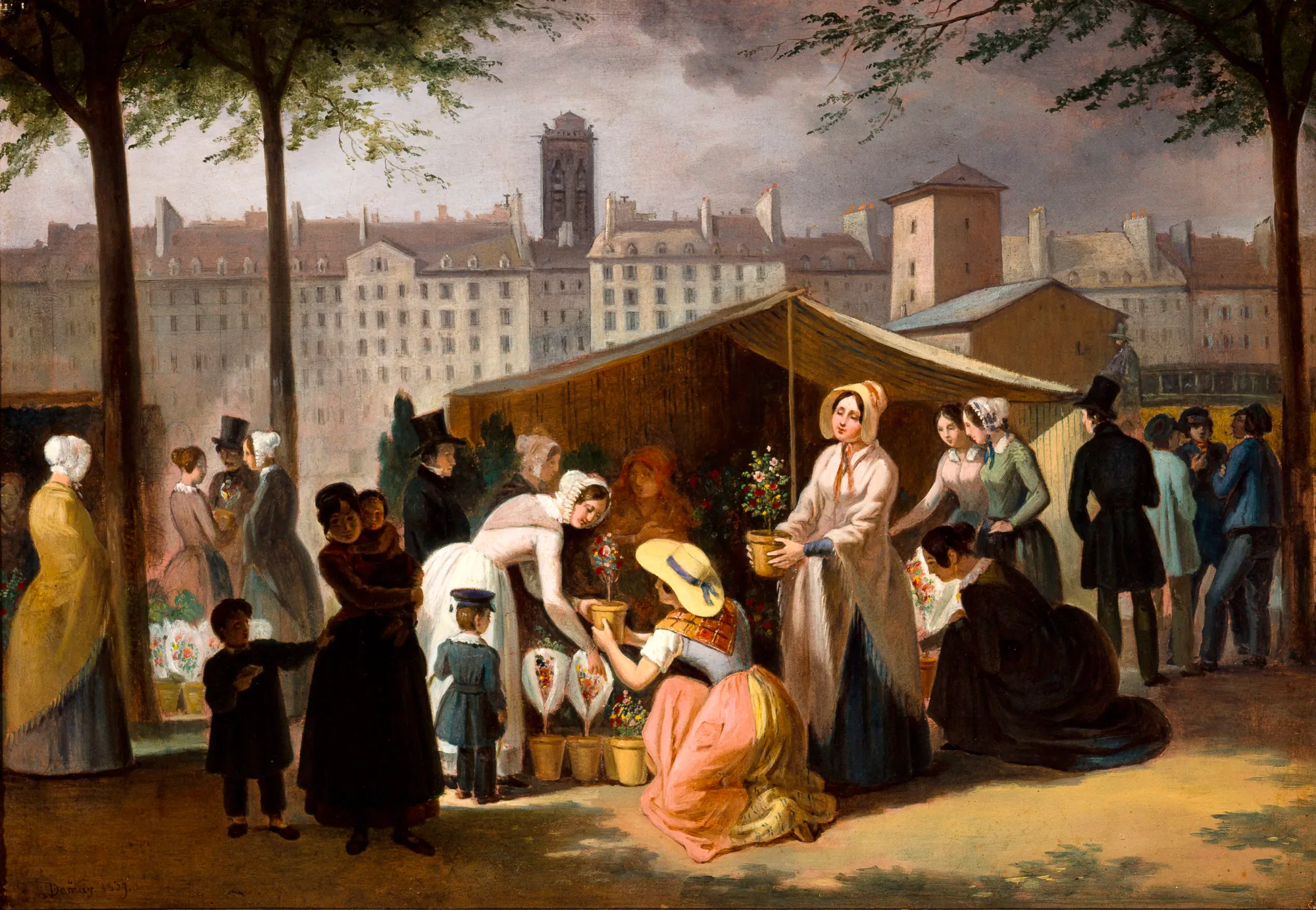 Le Marché aux fleurs