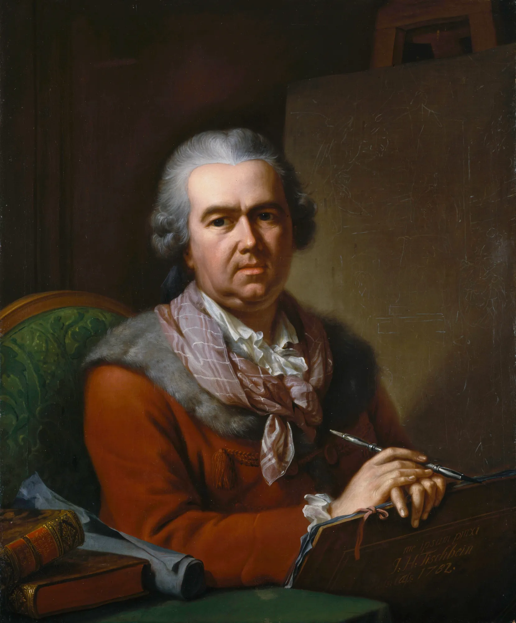 Self-Portrait of Johann Heinrich Tischbein