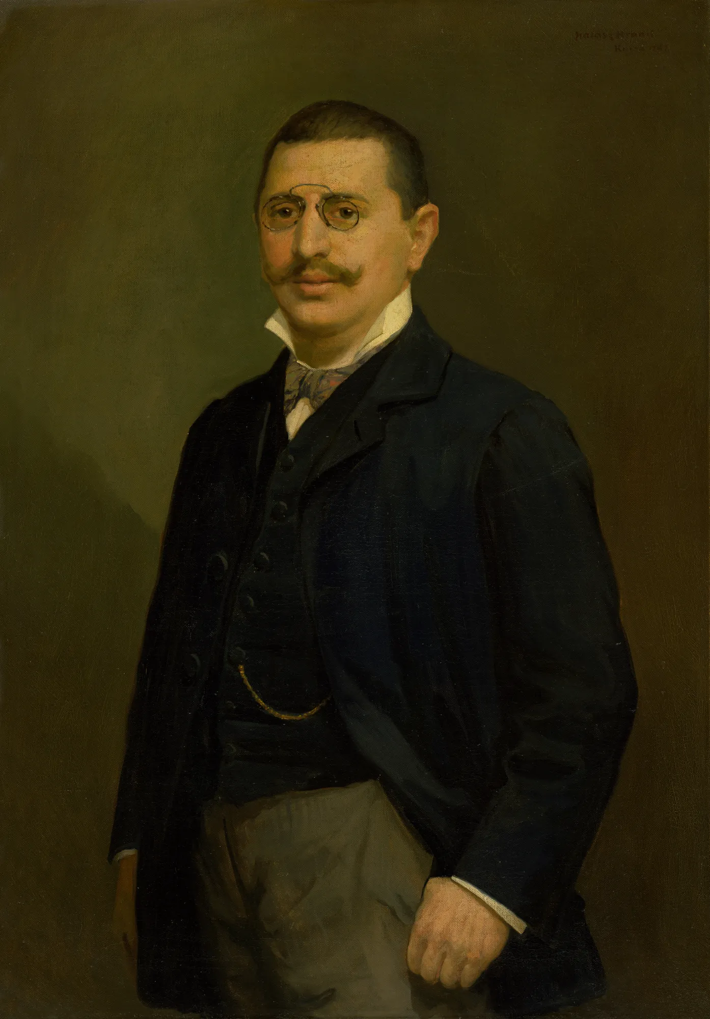 Portrait of Pavol Halmi