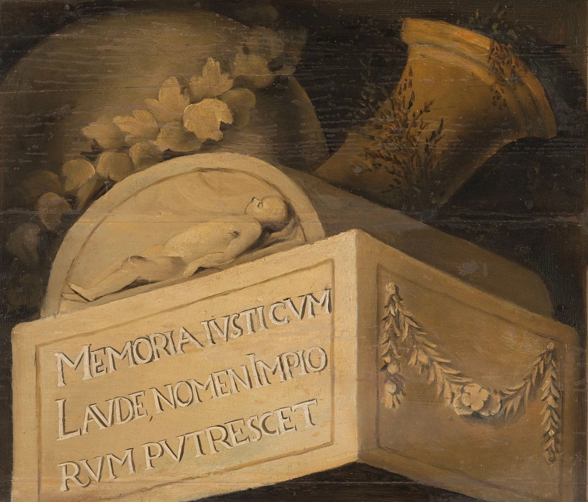 Tomb with Inscription