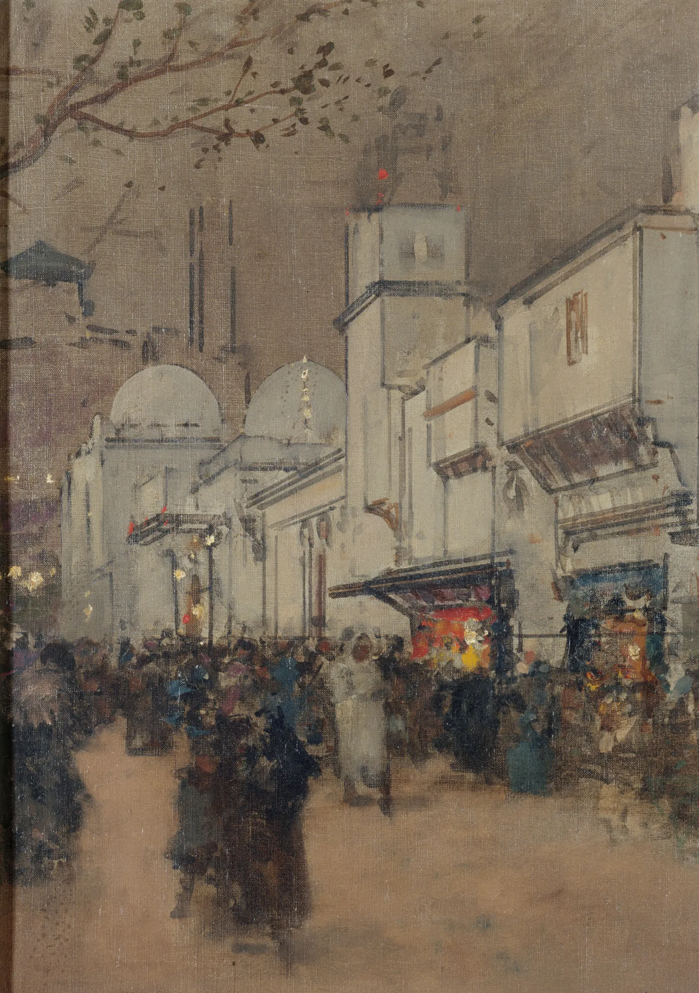 La Rue des Nations, à l'Exposition Universelle de 1900