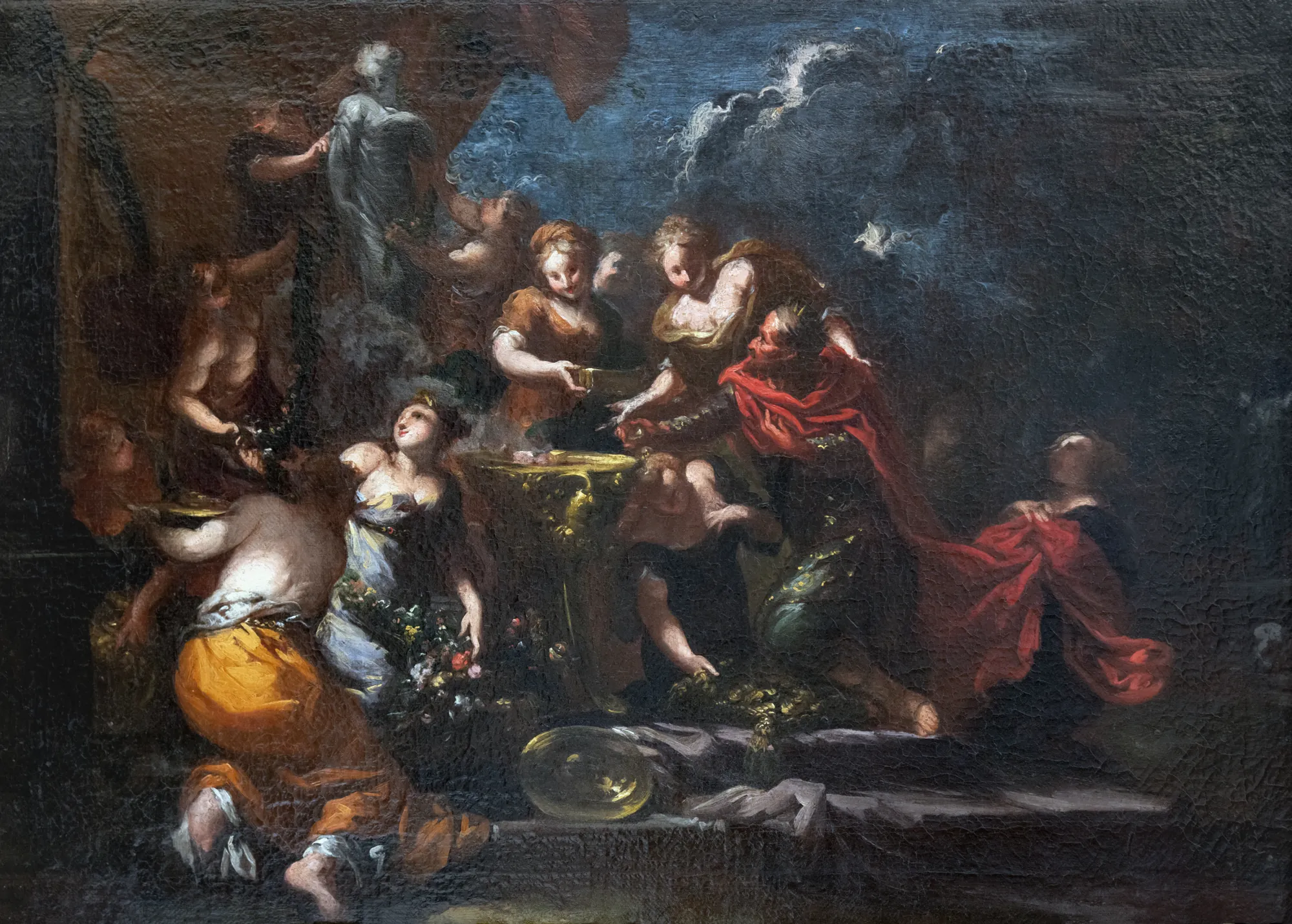 Solomon Worshipping Idols