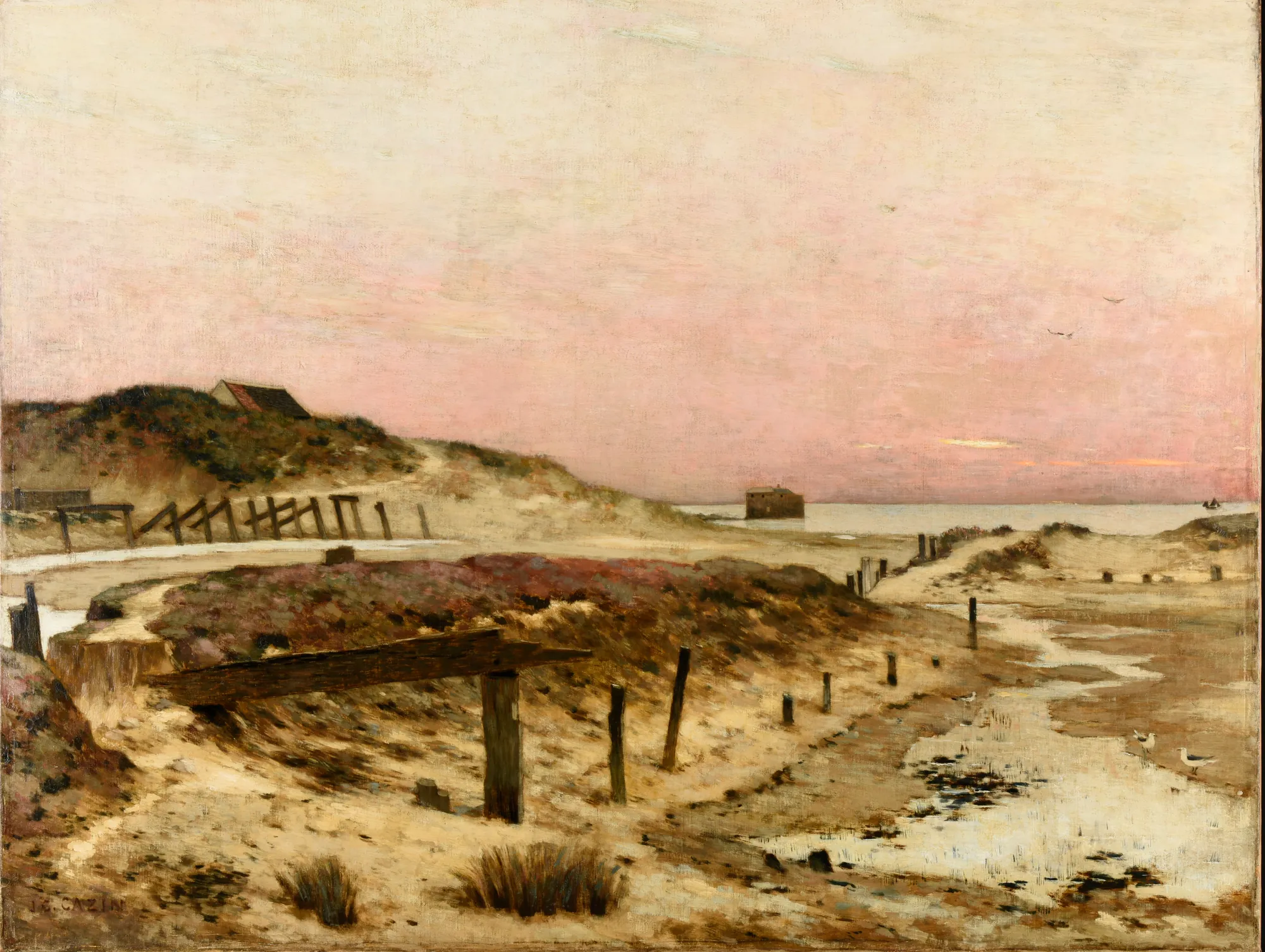 Ruines de l'ancien port de Wimereux