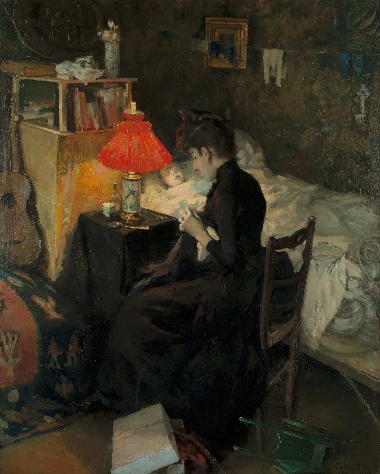 Mother with Sick Child
