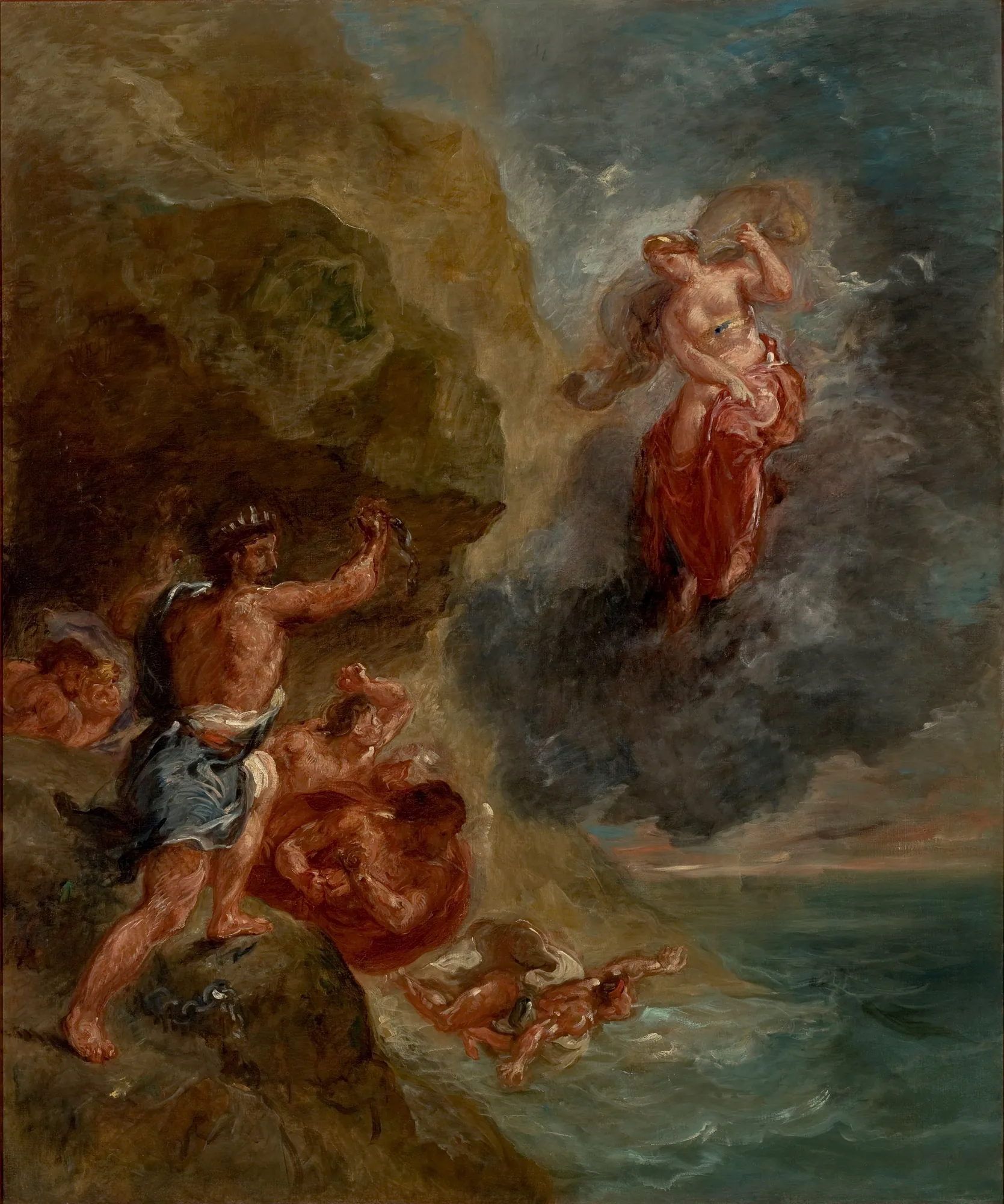 Winter: Juno Beseeches to Destroy Aeneas' Fleet