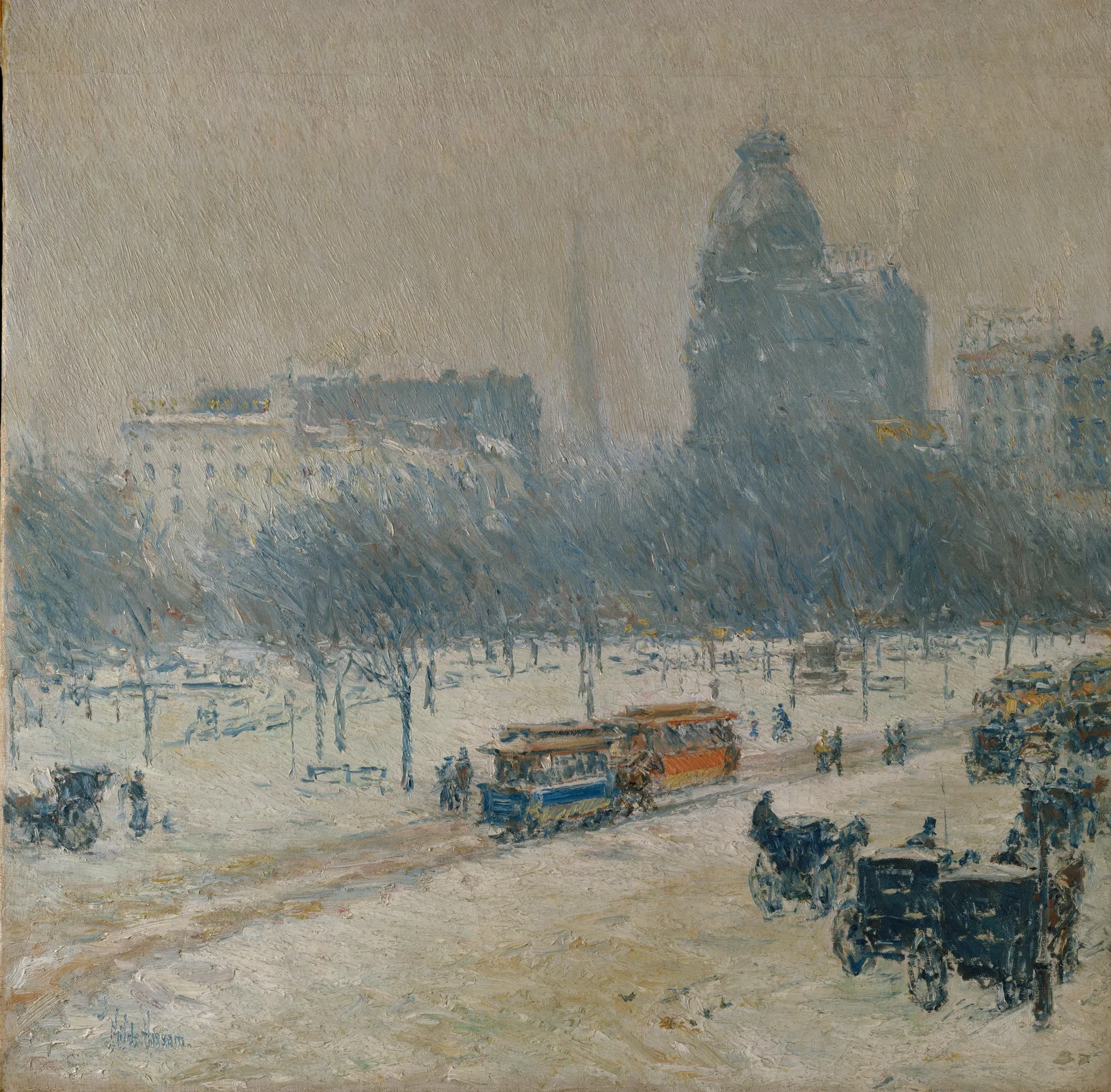 Winter in Union Square