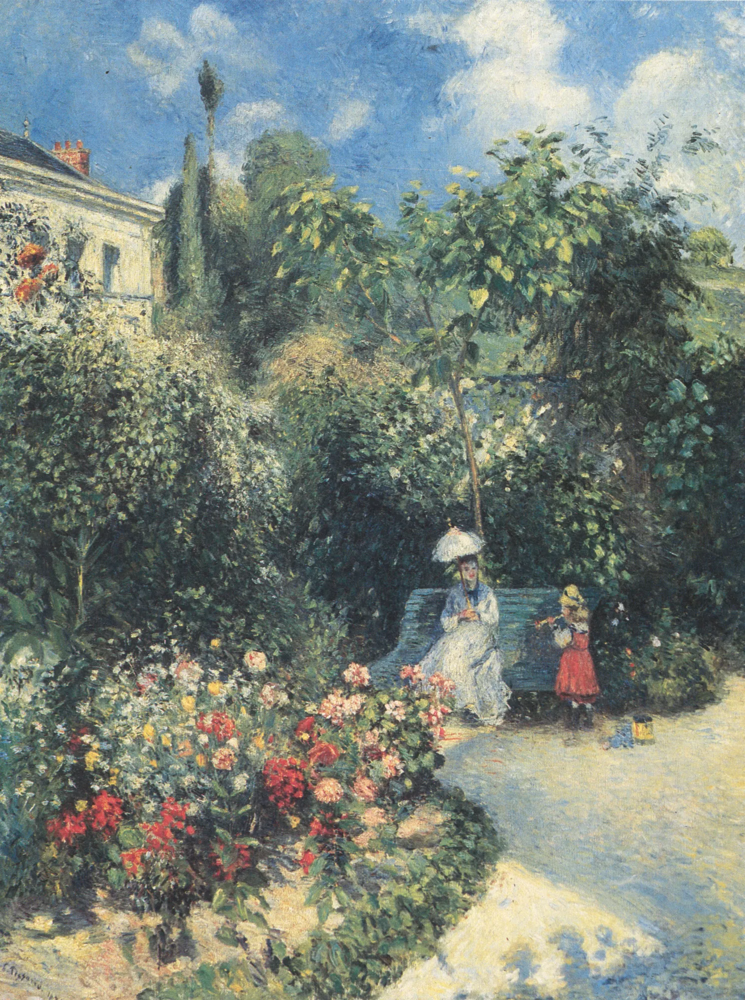 In the Garden at Les Mathurins, Pontoise