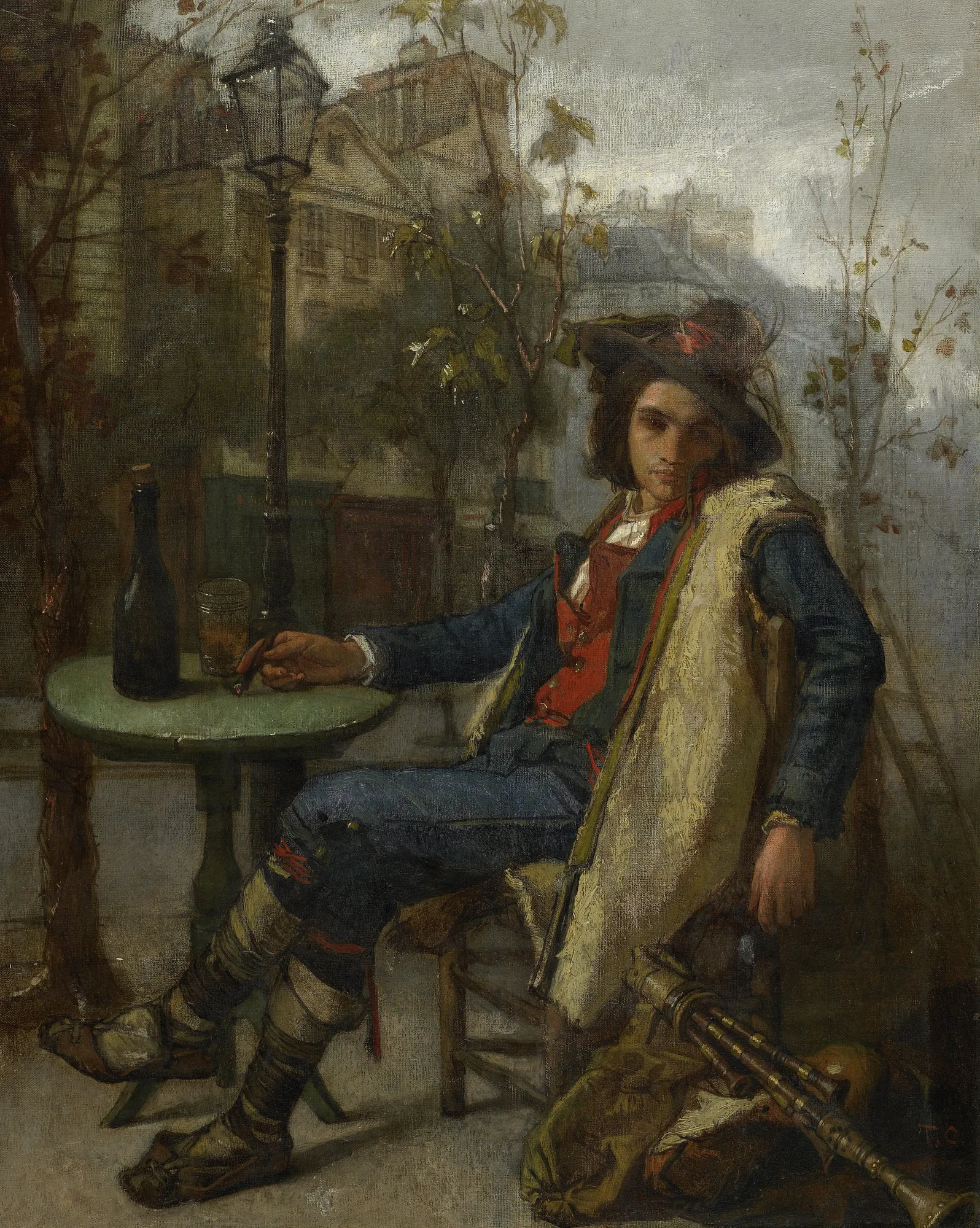 Young Italian Street Musician