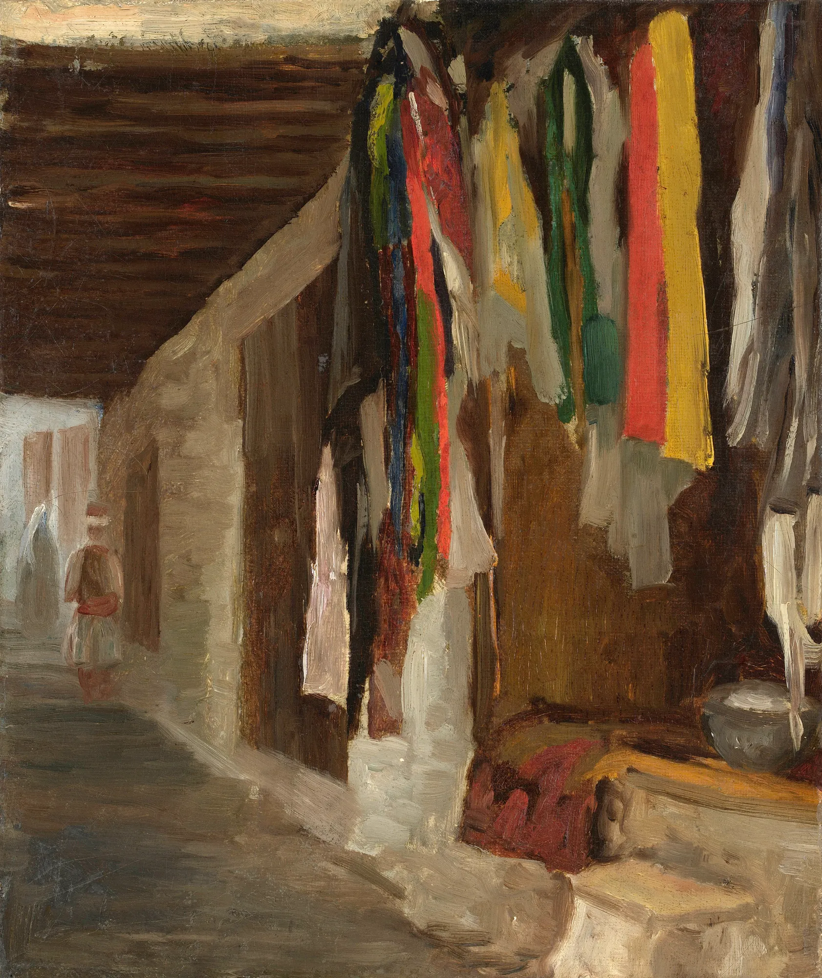 The Dyeworks in the Souk, Algiers
