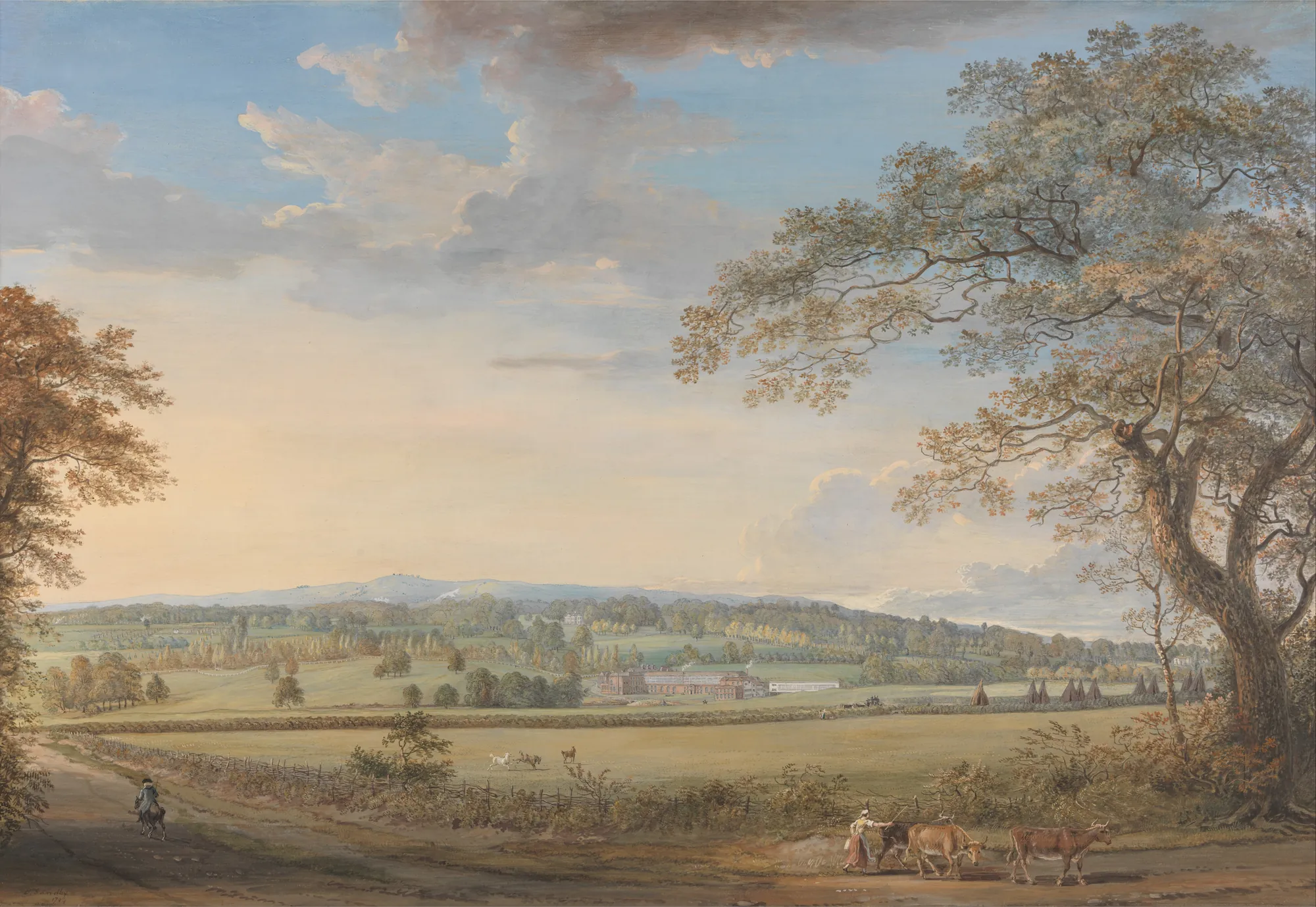 A View of Vinters at Boxley, Kent