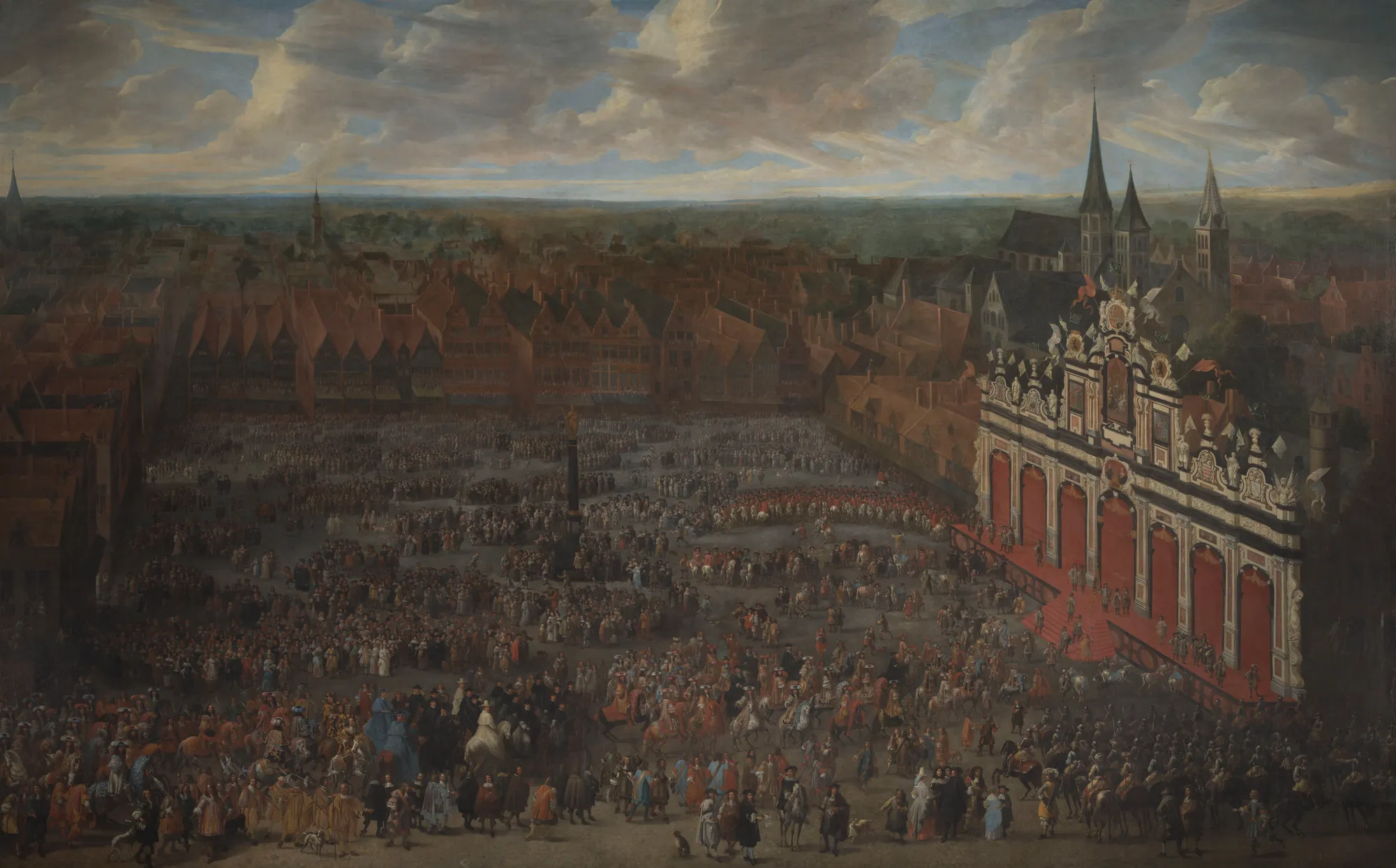 The Investiture of Charles II as Count of Flanders in Ghent, 1666